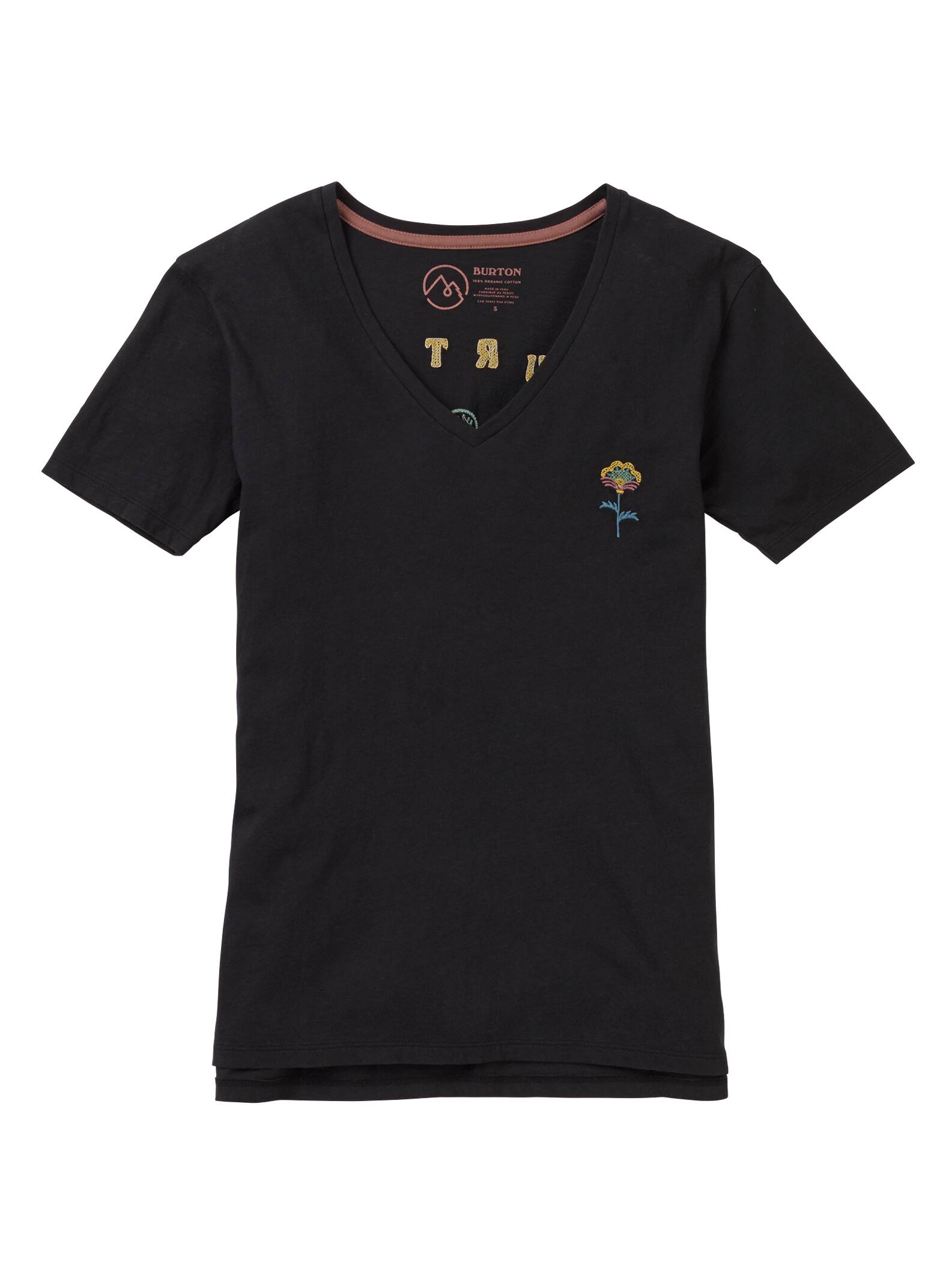 Burton - T-shirt à col en V Keeler femme, Phantom, L