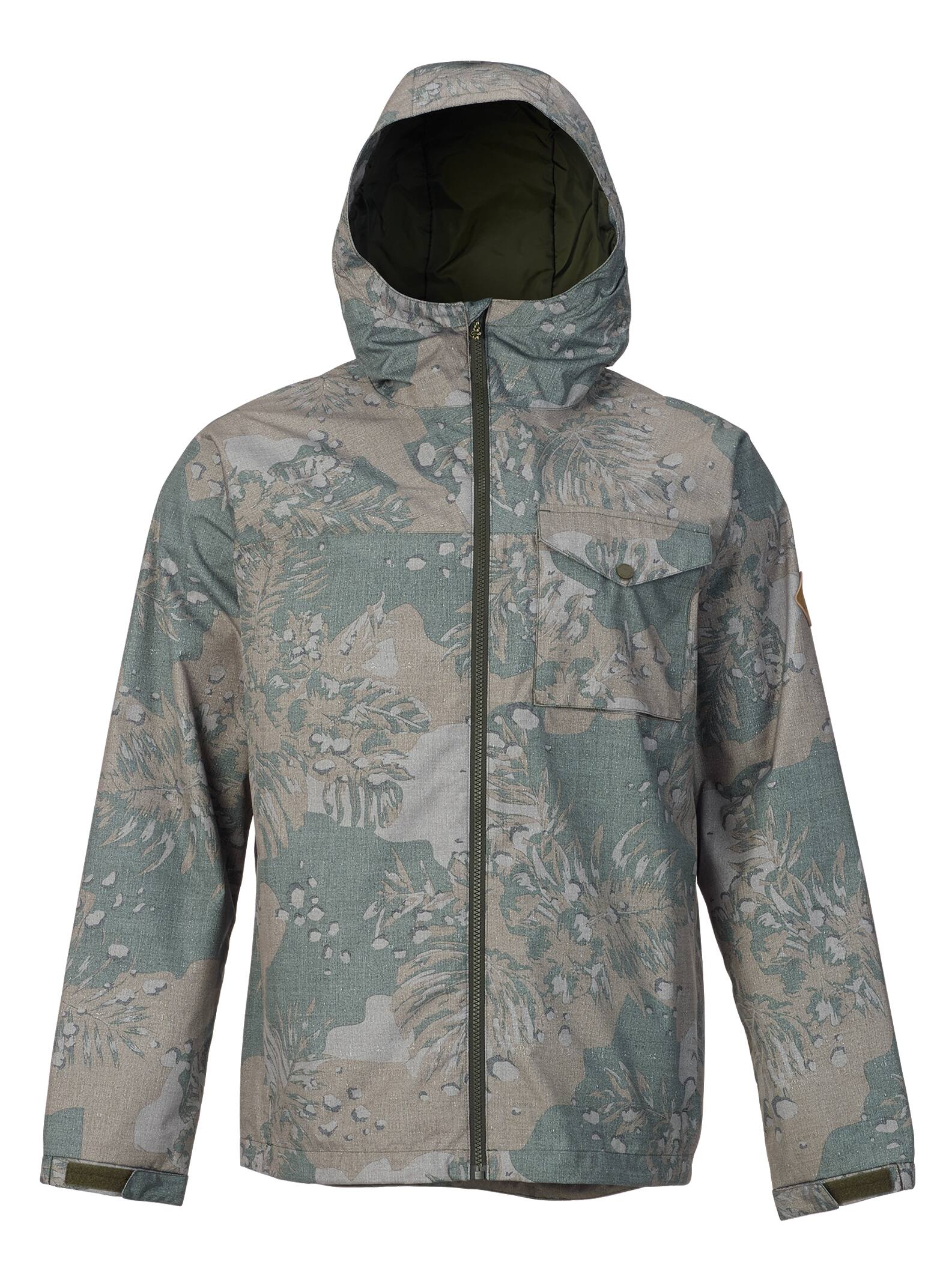 Burton - Veste imperméable Portal homme, Forestnight Hawaiian, M