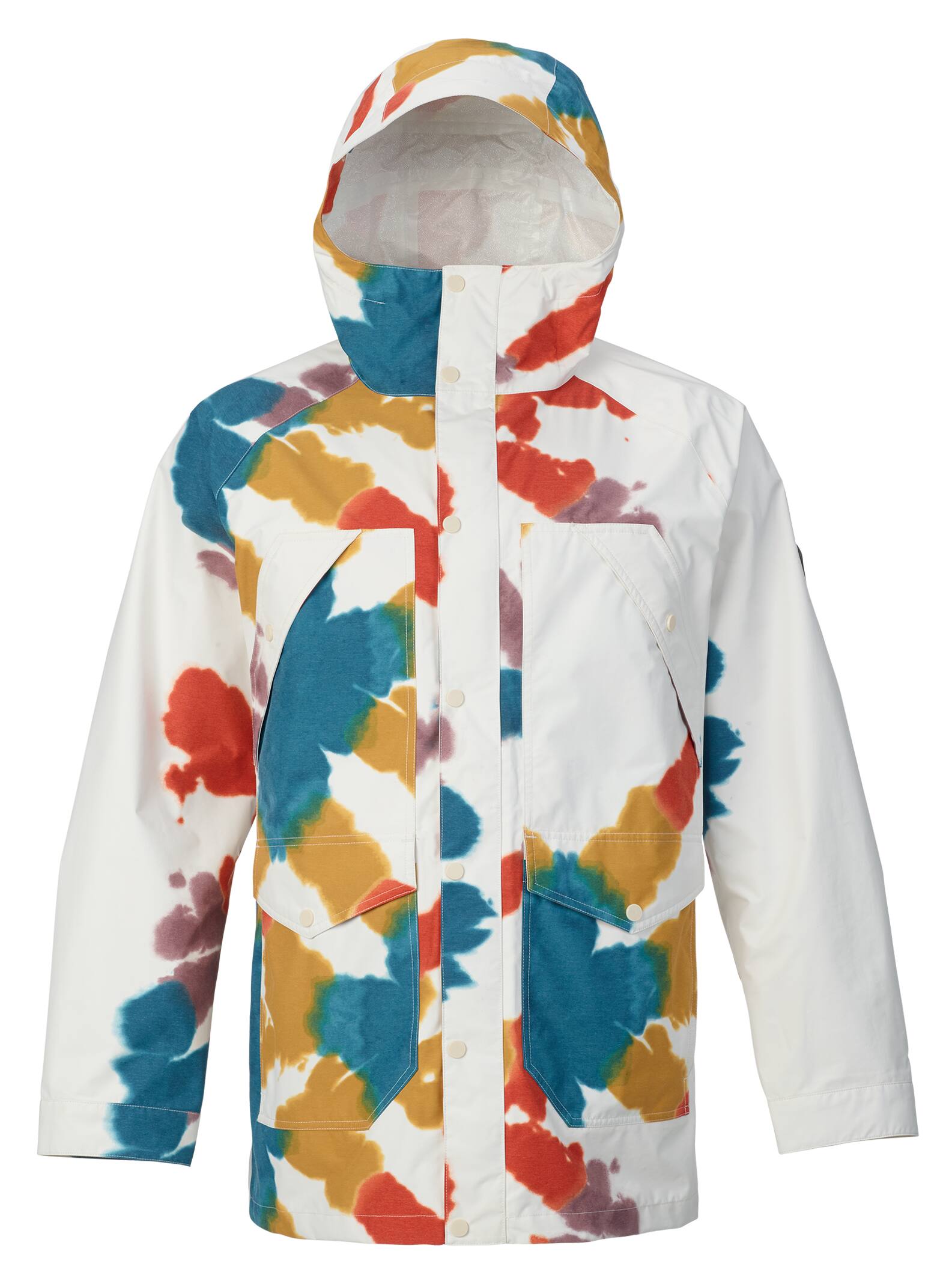 Burton - Veste imperméable Nightcrawler homme, Tie Dye, L