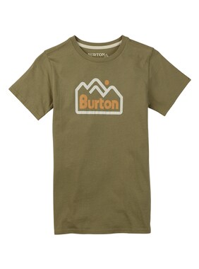 Kids' Burton Mountain Jack Short Sleeve T Shirt shown in Aloe