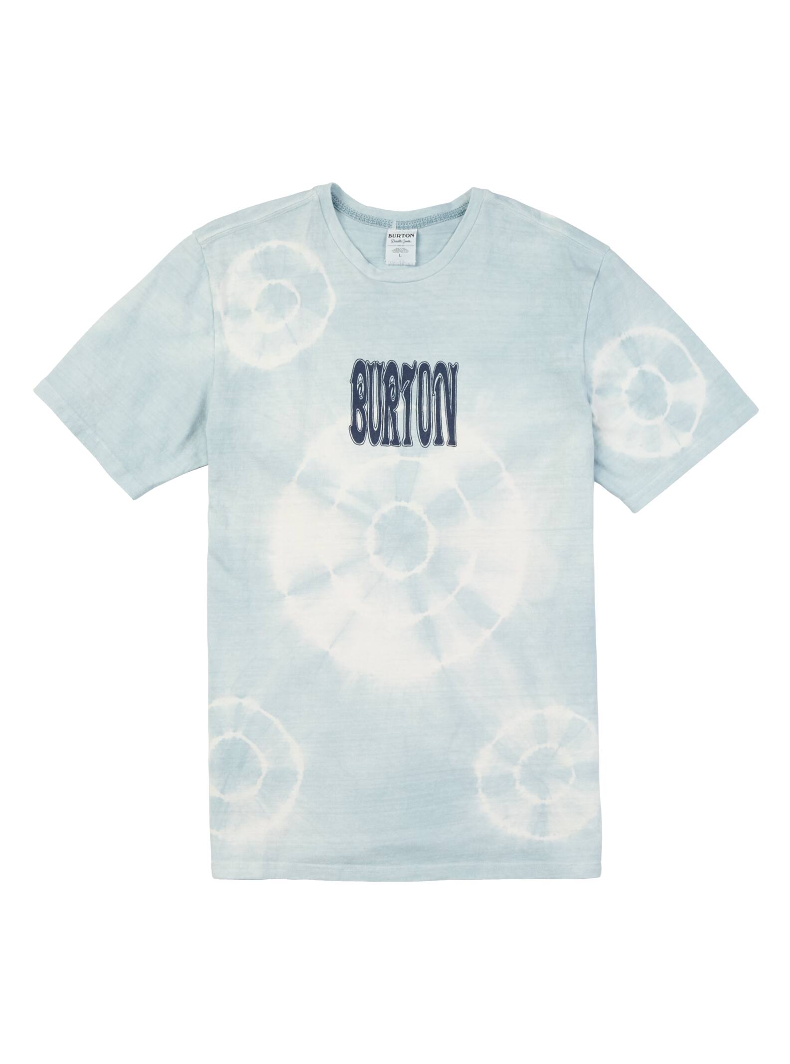 Burton Men's Kickpatch Short Sleeve T Shirt, Headstone Tie Dye, L