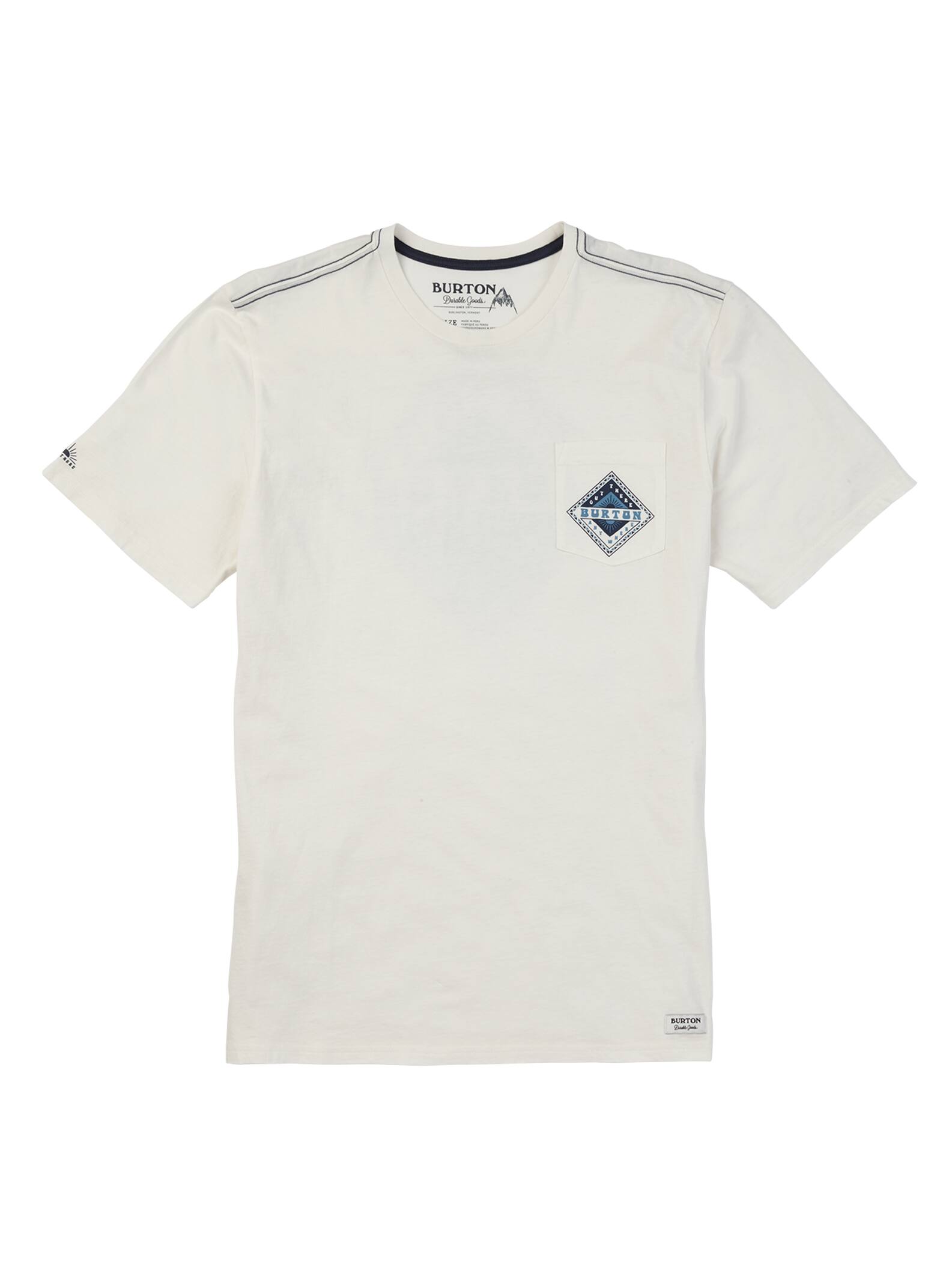 Burton - T-shirt à manches courtes Anchor Point homme, Stout White, L