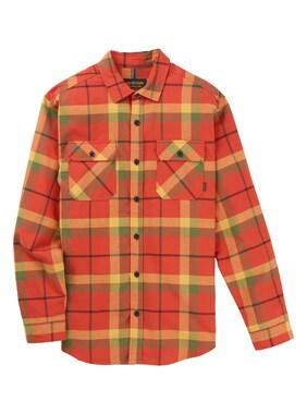 Men's Burton Brighton Flannel shown in Tandori Tunnel Plaid