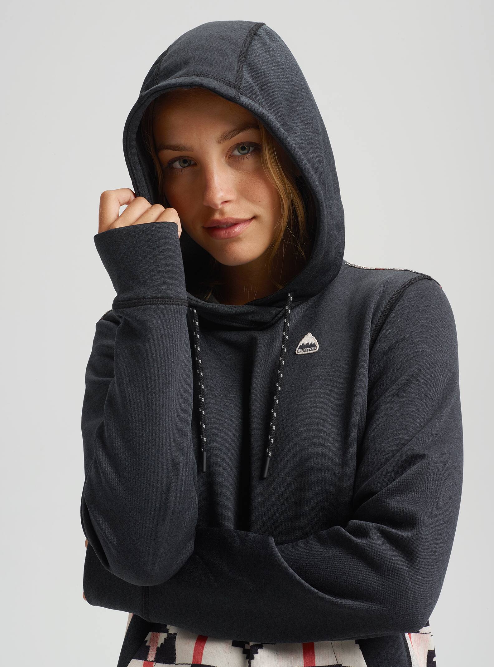 burton women's oak pullover hoodie