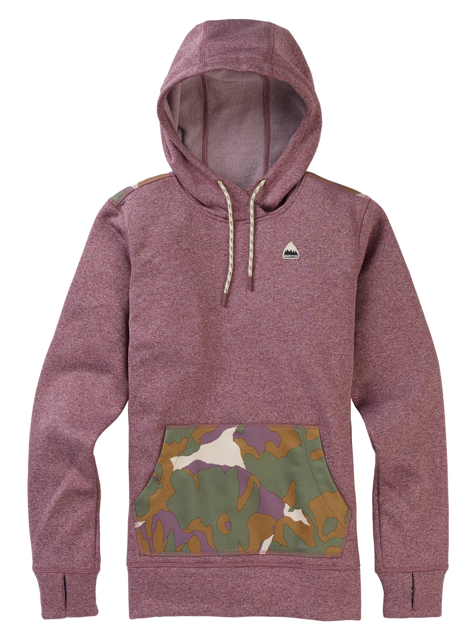 Burton - Sweat à capuche Oak femme, Flint Heather / Pop Floral, M