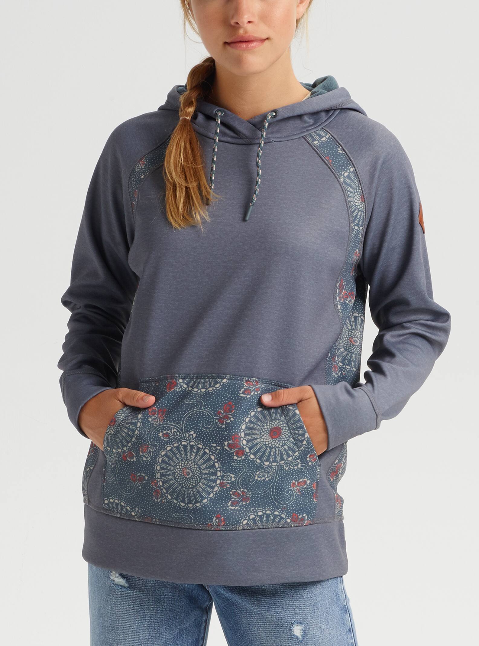 burton women's crown bonded pullover hoodie