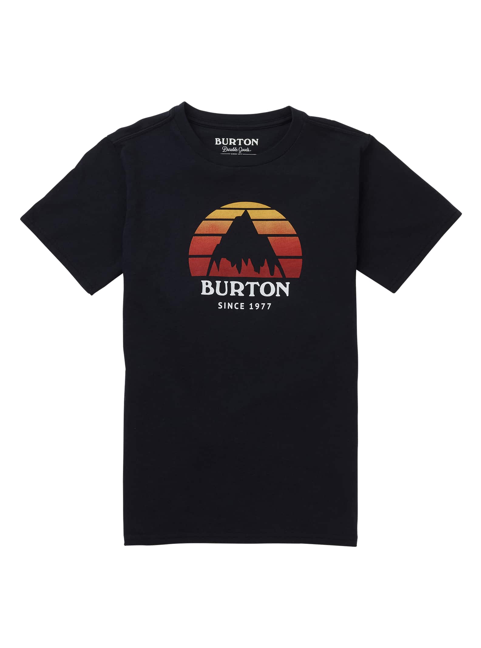 Burton - T-shirt à manches courtes Underhill garçon, True Black, M