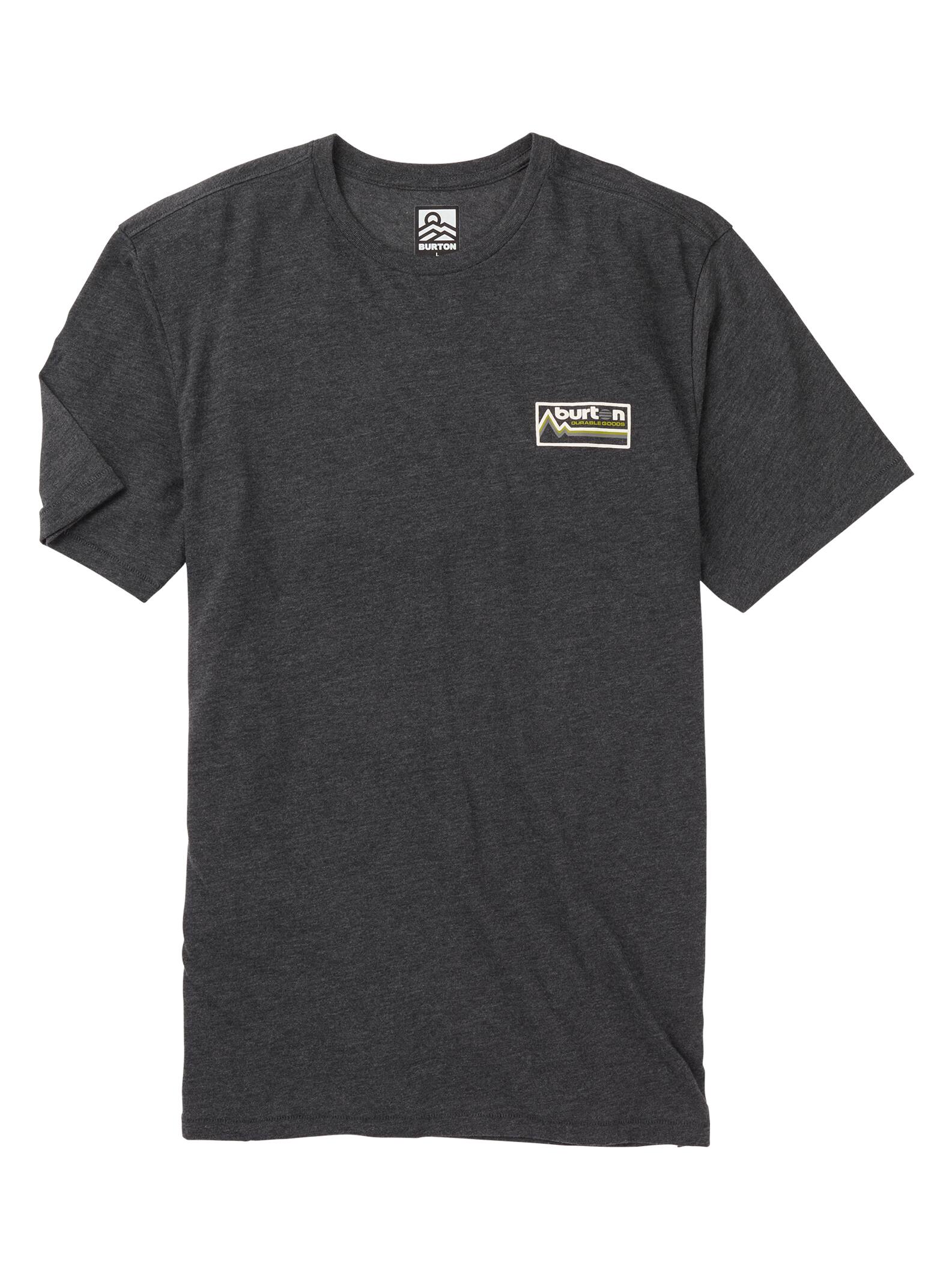 Burton - T-shirt à manches courtes Gregson homme, True Black Heather, L