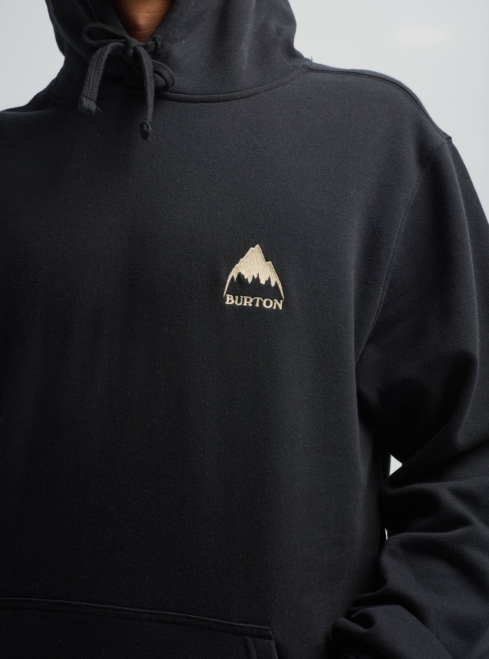men's burton mountain pullover moletom com capuz