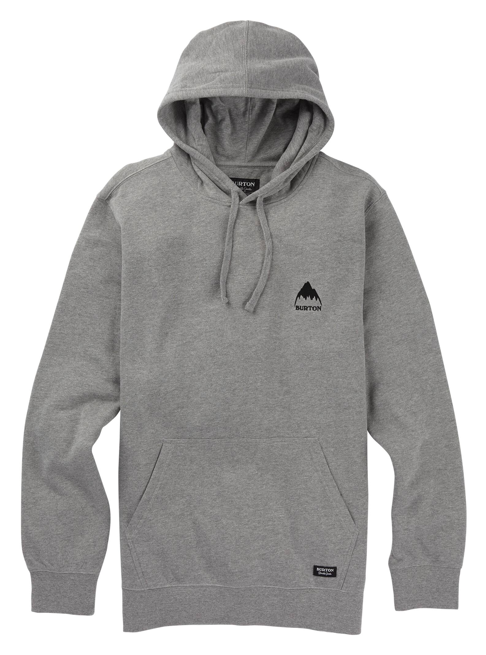 Burton - Sweat à capuche Mountain homme, Gray Heather, M