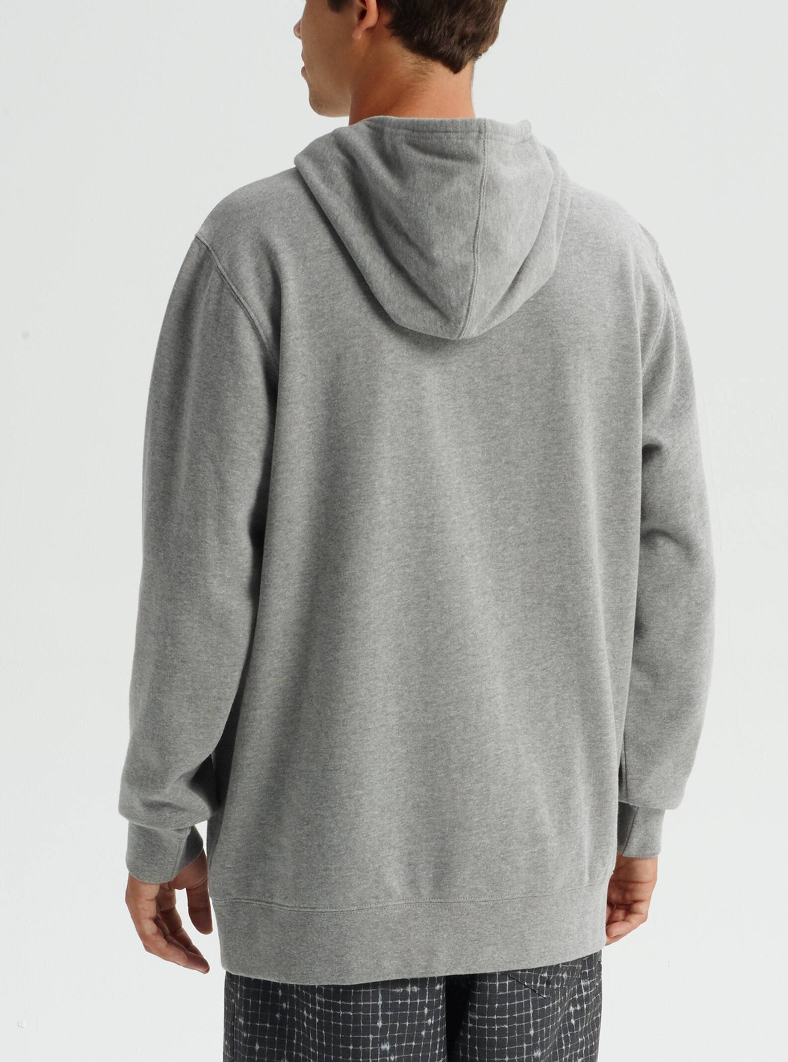 men's burton mountain pullover moletom com capuz