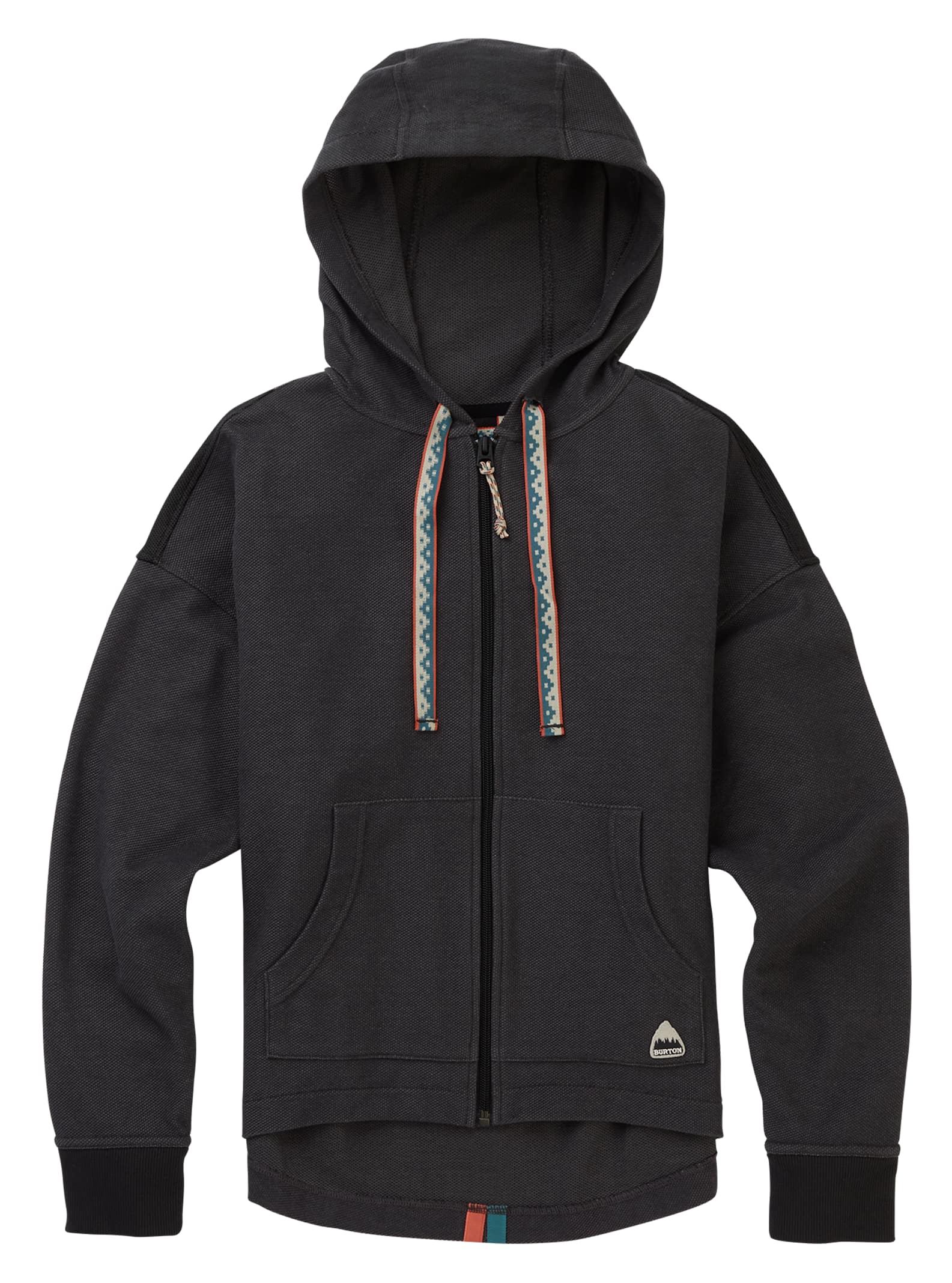 Burton - Sweat à capuche zippé Luxemore femme, Castlerock / Phantom, L