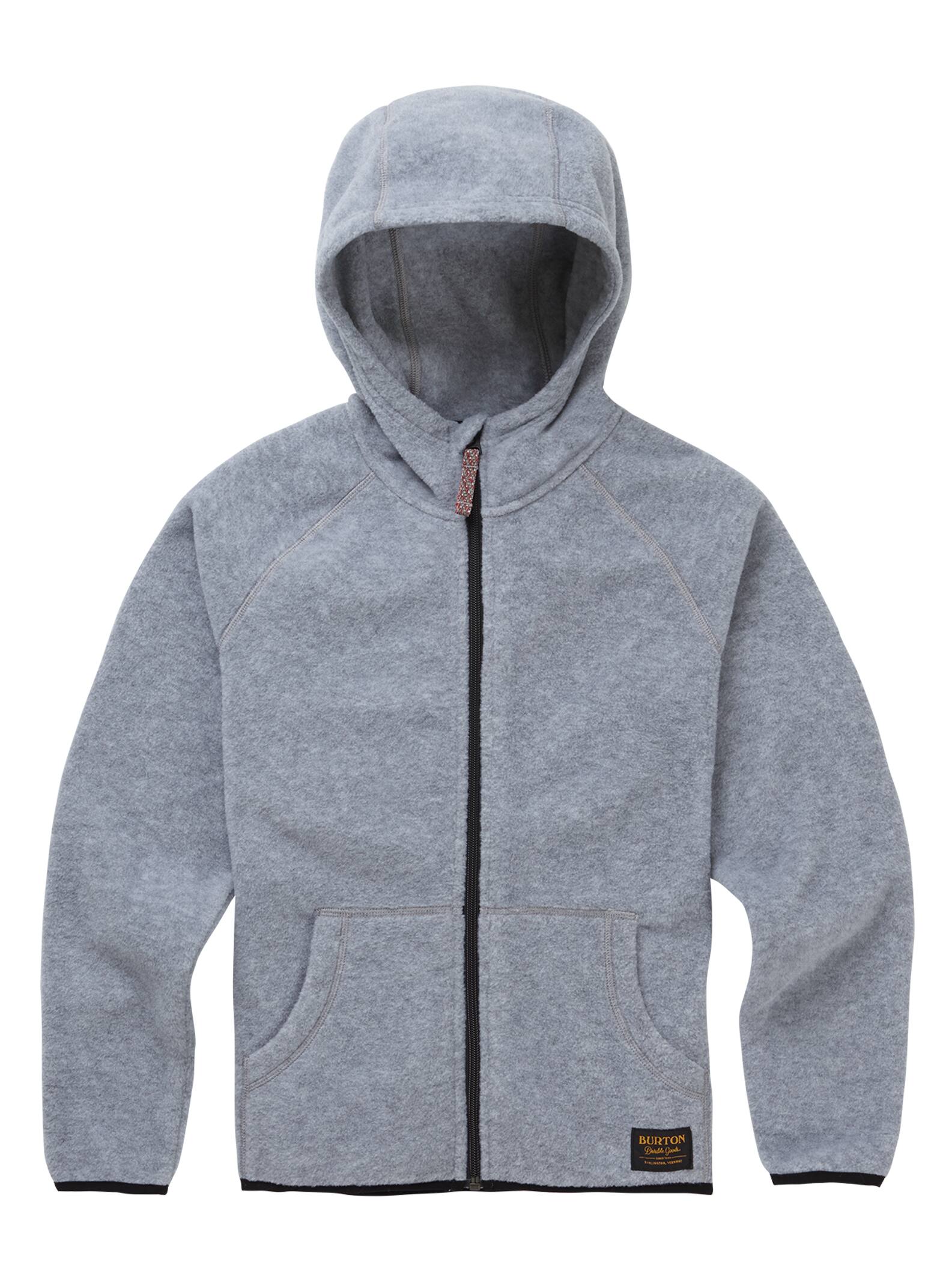 Burton – Polaire zippée Spark enfant, Gray Heather, S