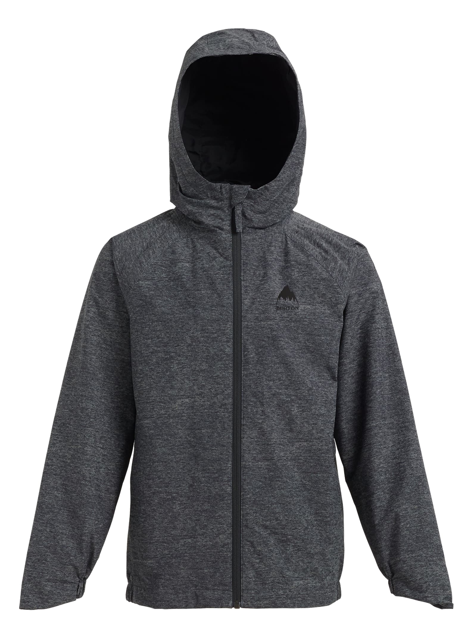 Burton - Veste imperméable Windom enfant, Phantom Heather, M