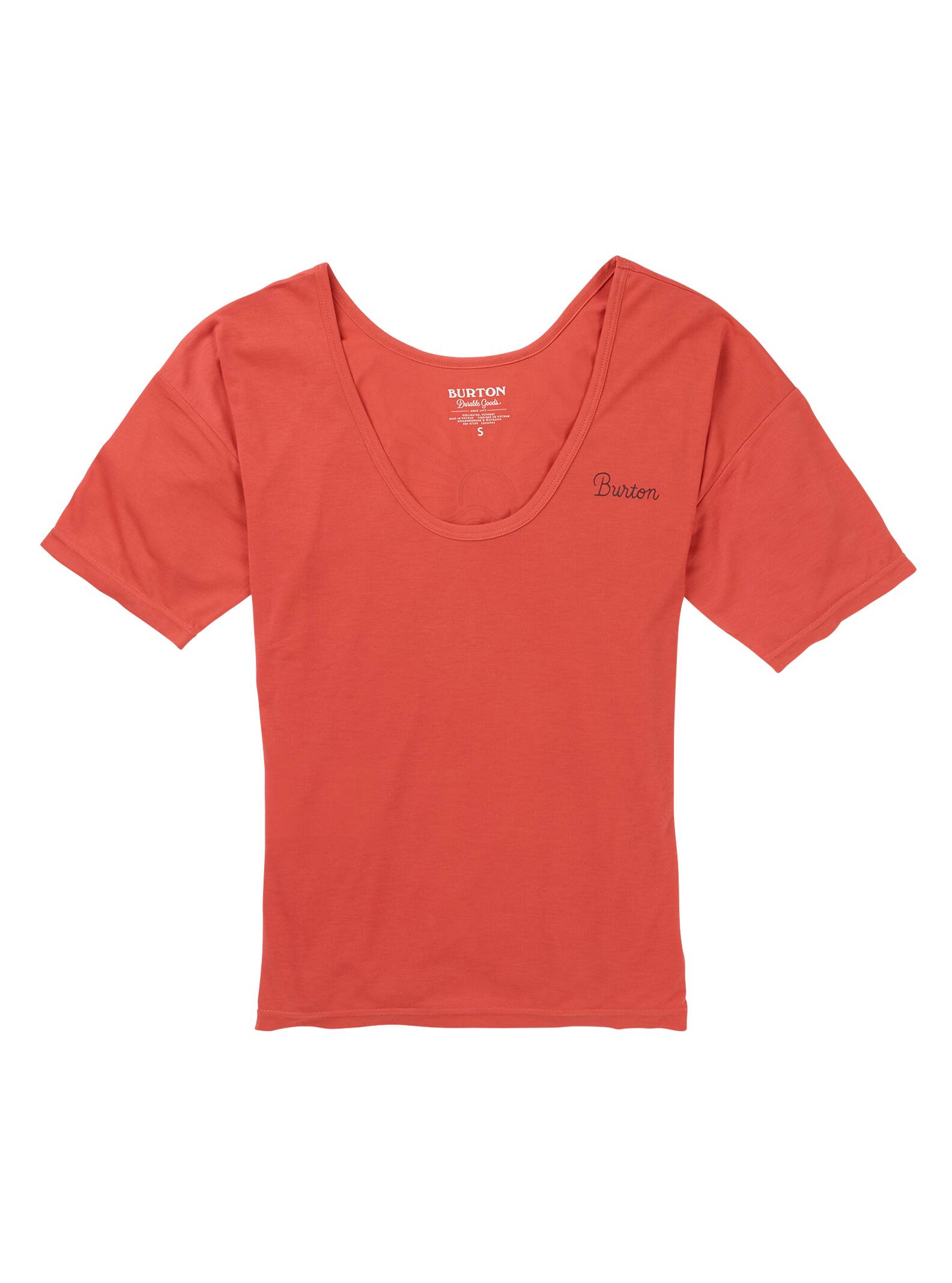 Burton - T-shirt Luxemore Scoop femme, Burnt Sienna, M