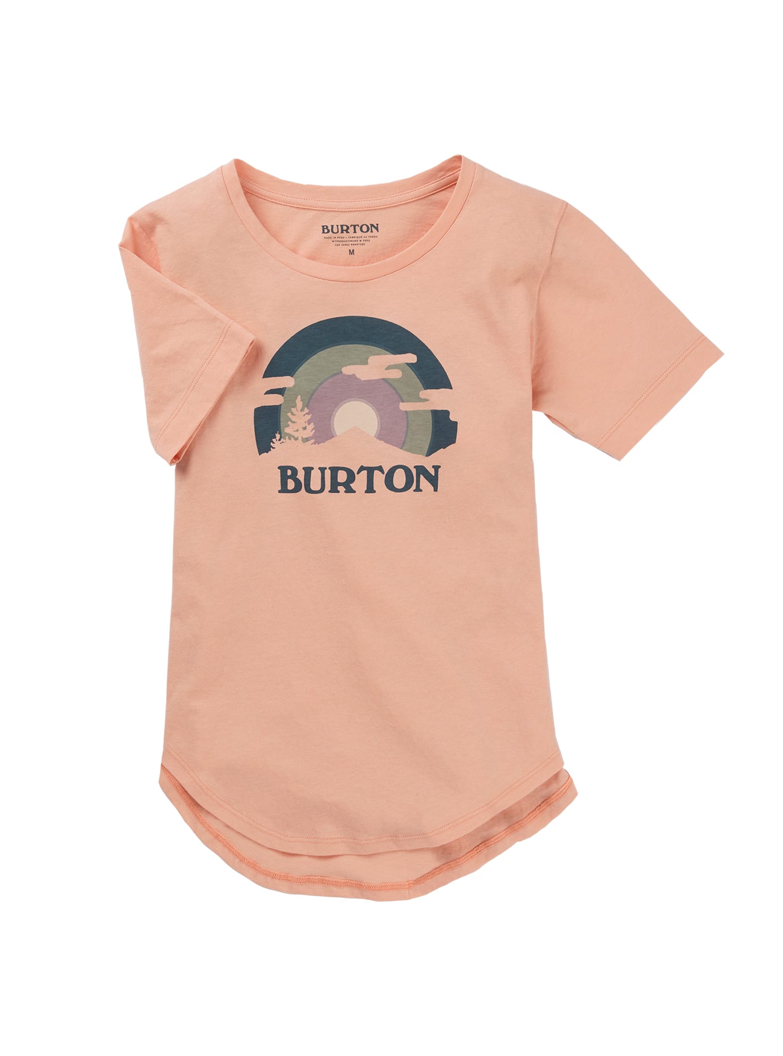 Burton - T-shirt à manches courtes Callon fille, Dusty Pink, L