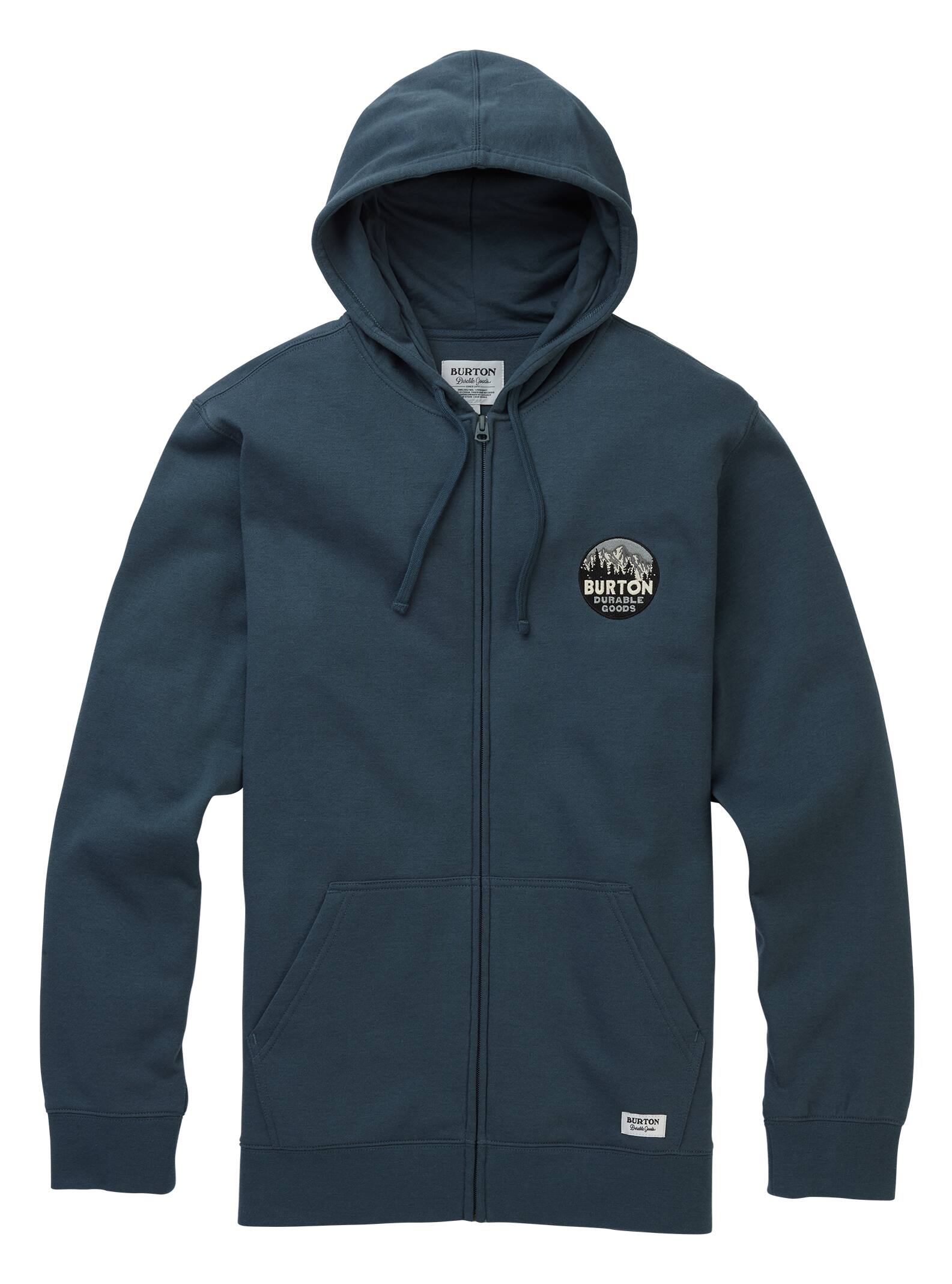 Burton - Sweat à capuche zippé Taproot homme, Dark Slate, XL