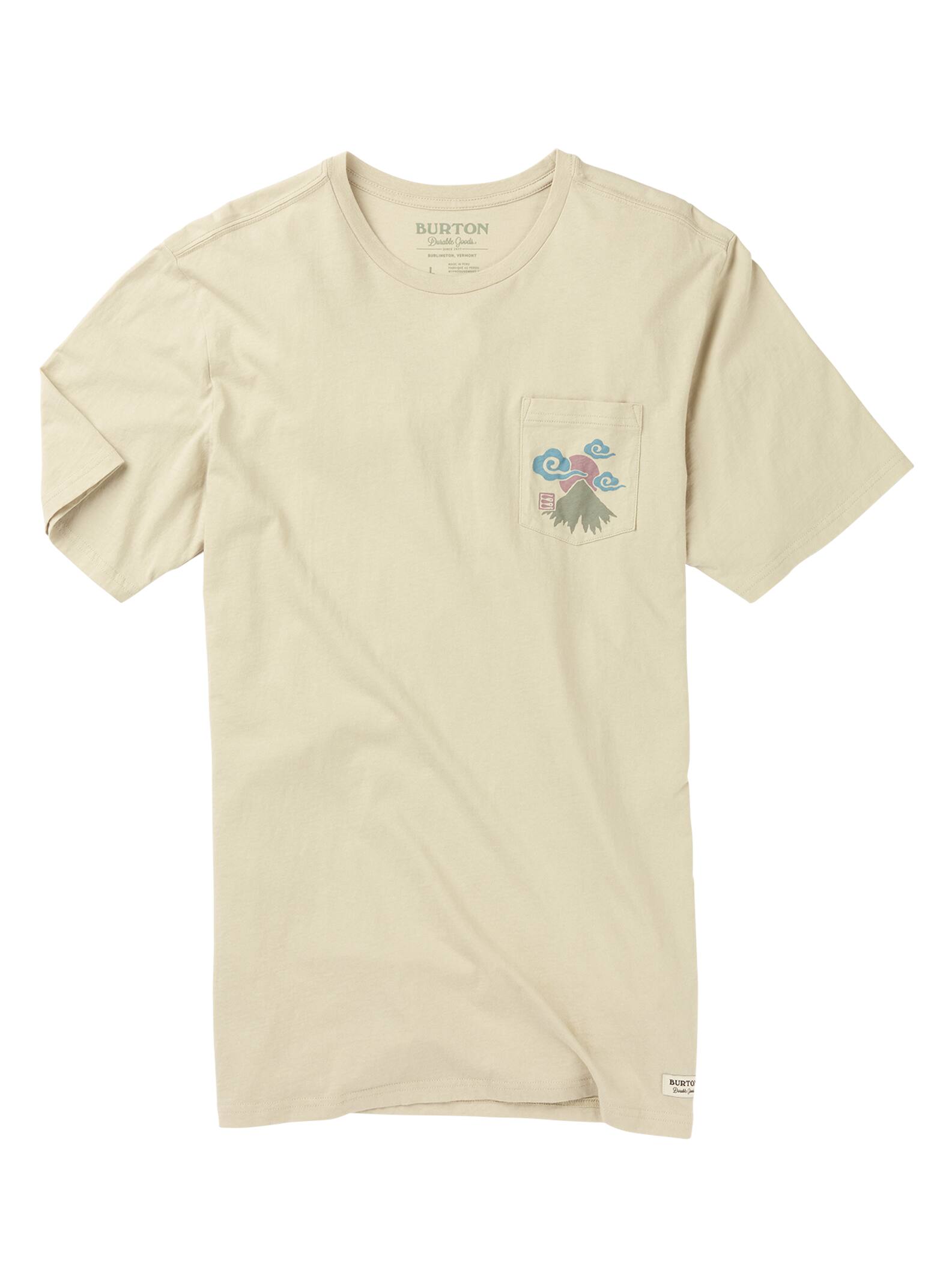 Burton - T-shirt à manches courtes Hinks homme, Pelican, L