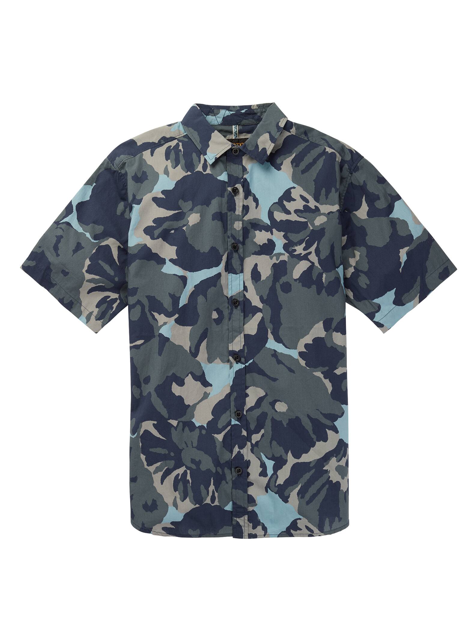 Burton - Chemise à manches courtes Shabooya Camp homme, Slate Pop Floral, M