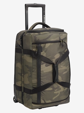 Burton Wheelie Cargo 65L Travel Bag shown in Worm Camo Ballistic
