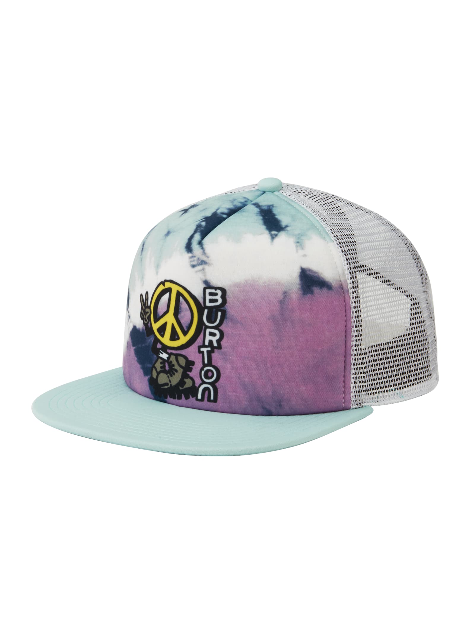 Burton - Casquette Trucker l-80, Ether Blue Tidal Dye, 1SZ