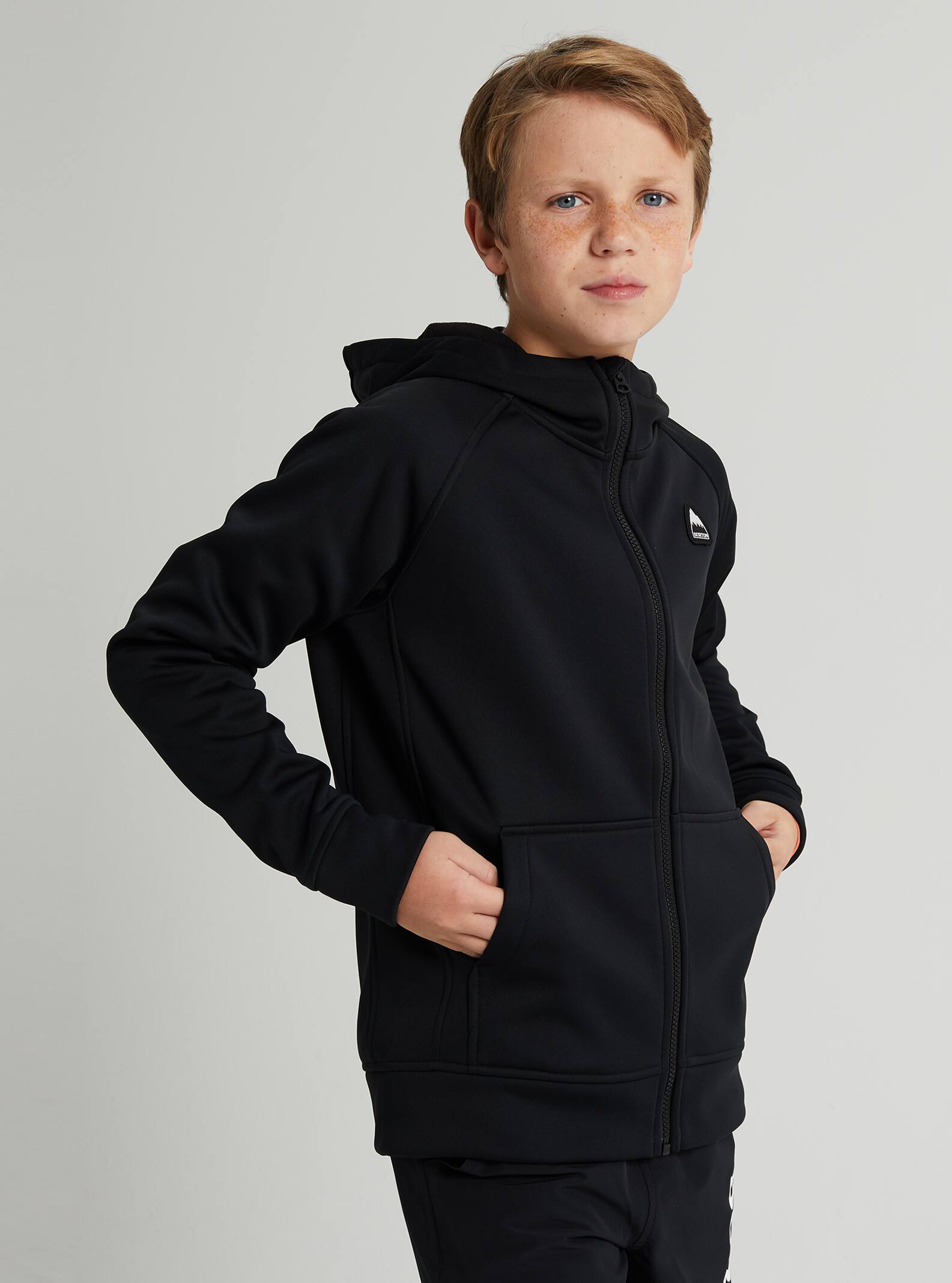 Kids' Burton Crown Bonded Full-Zip Hoodie | Burton.com Spring 2020 US