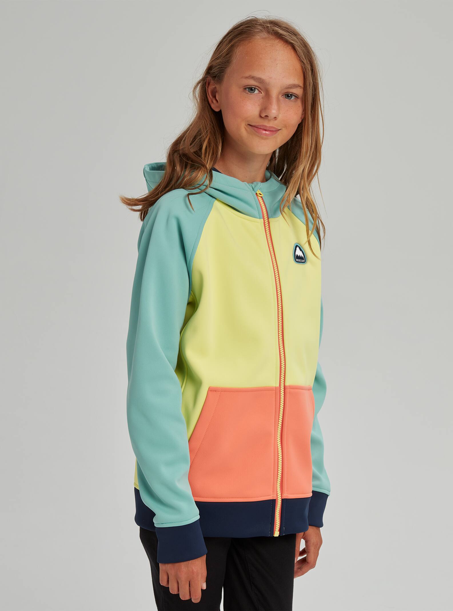 Kids' Burton Crown Bonded Full-Zip Hoodie | Burton.com