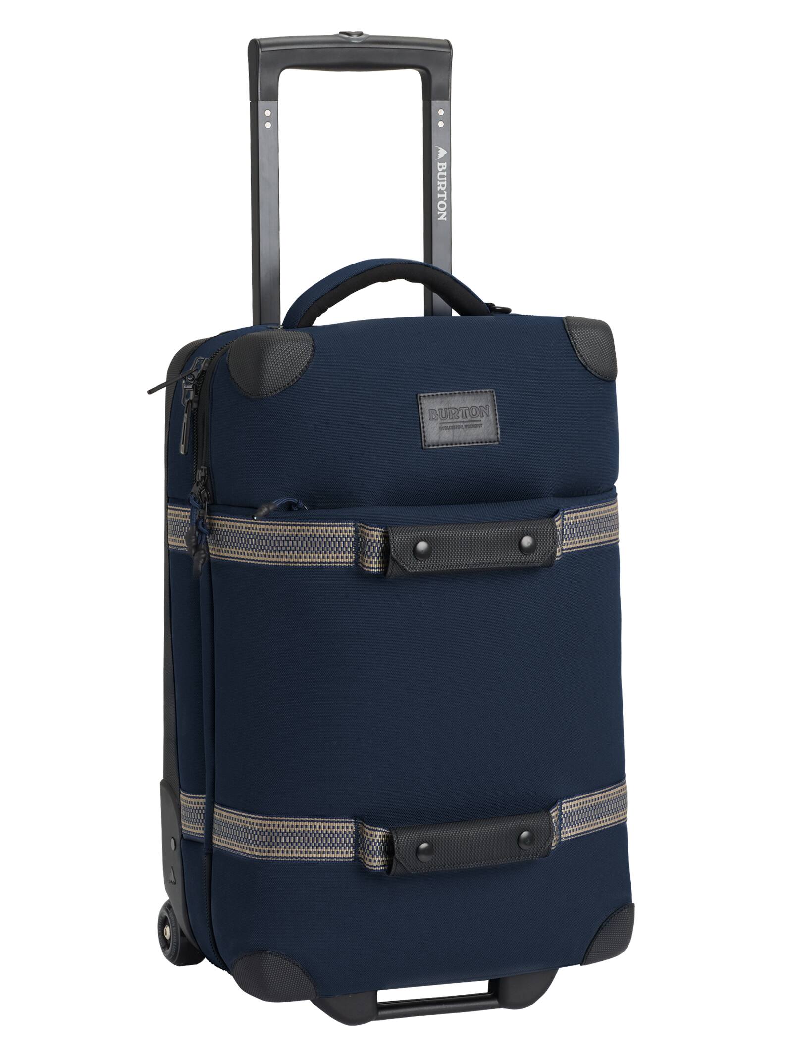 Burton - Sac de voyage à roulettes 38 L Flight Deck, Dress Blue Waxed