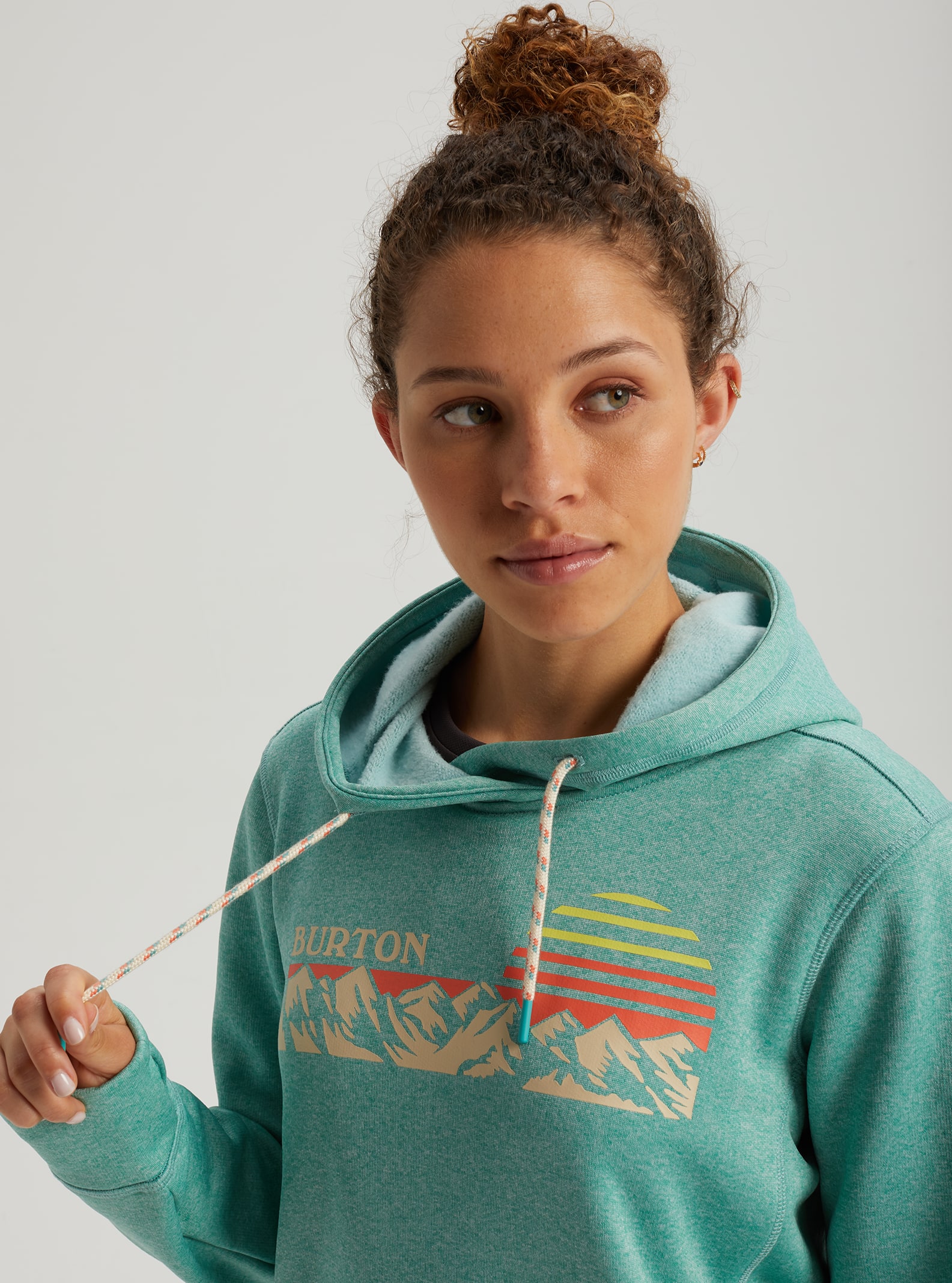 burton women's oak pullover hoodie