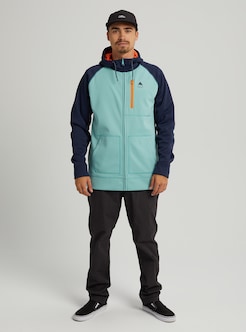 Men's Burton Crown Bonded Full-Zip Hoodie | Burton.com Spring 2020 US