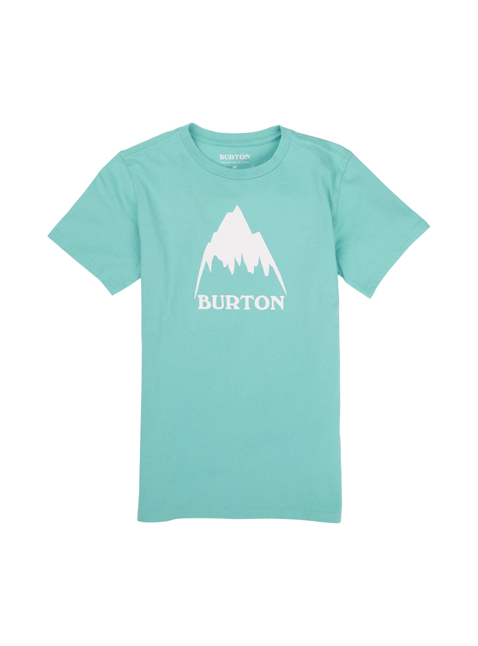 Burton - T-shirt à manches courtes coupe classique Mountain High enfant, Buoy Blue, XS