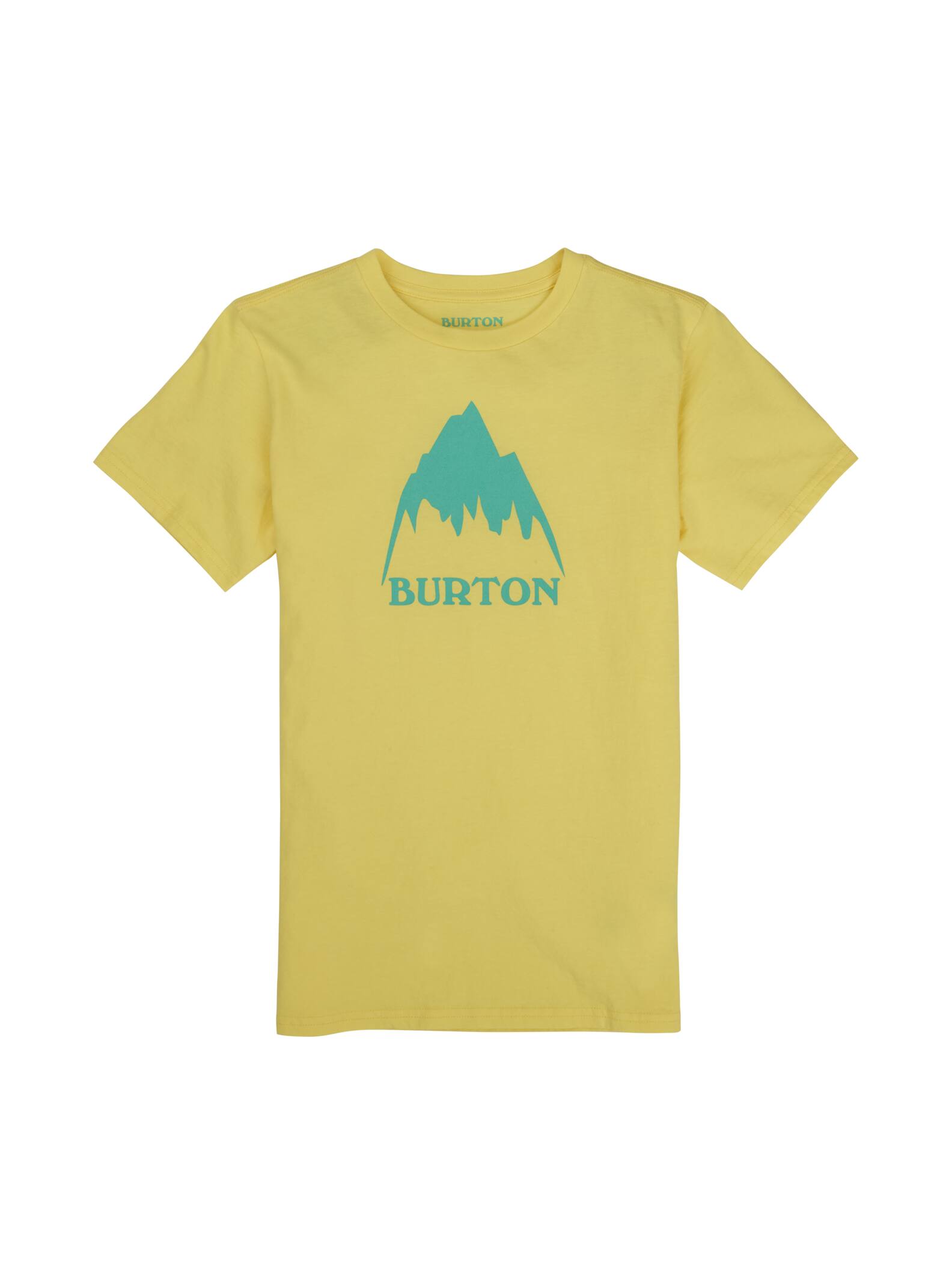 Burton - T-shirt à manches courtes coupe classique Mountain High enfant, Lemon Verbena, L