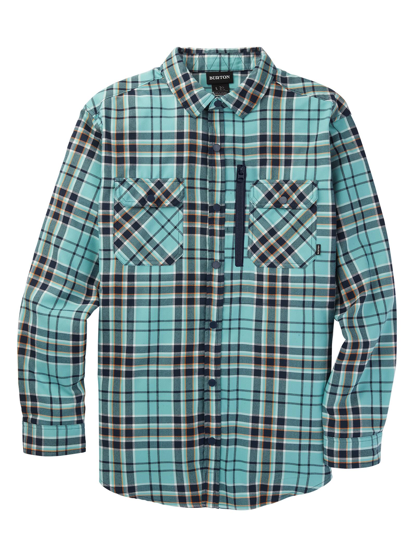 Burton - Chemise en flanelle performance Brighton homme, Dress Blue Arrowhead Plaid, XS