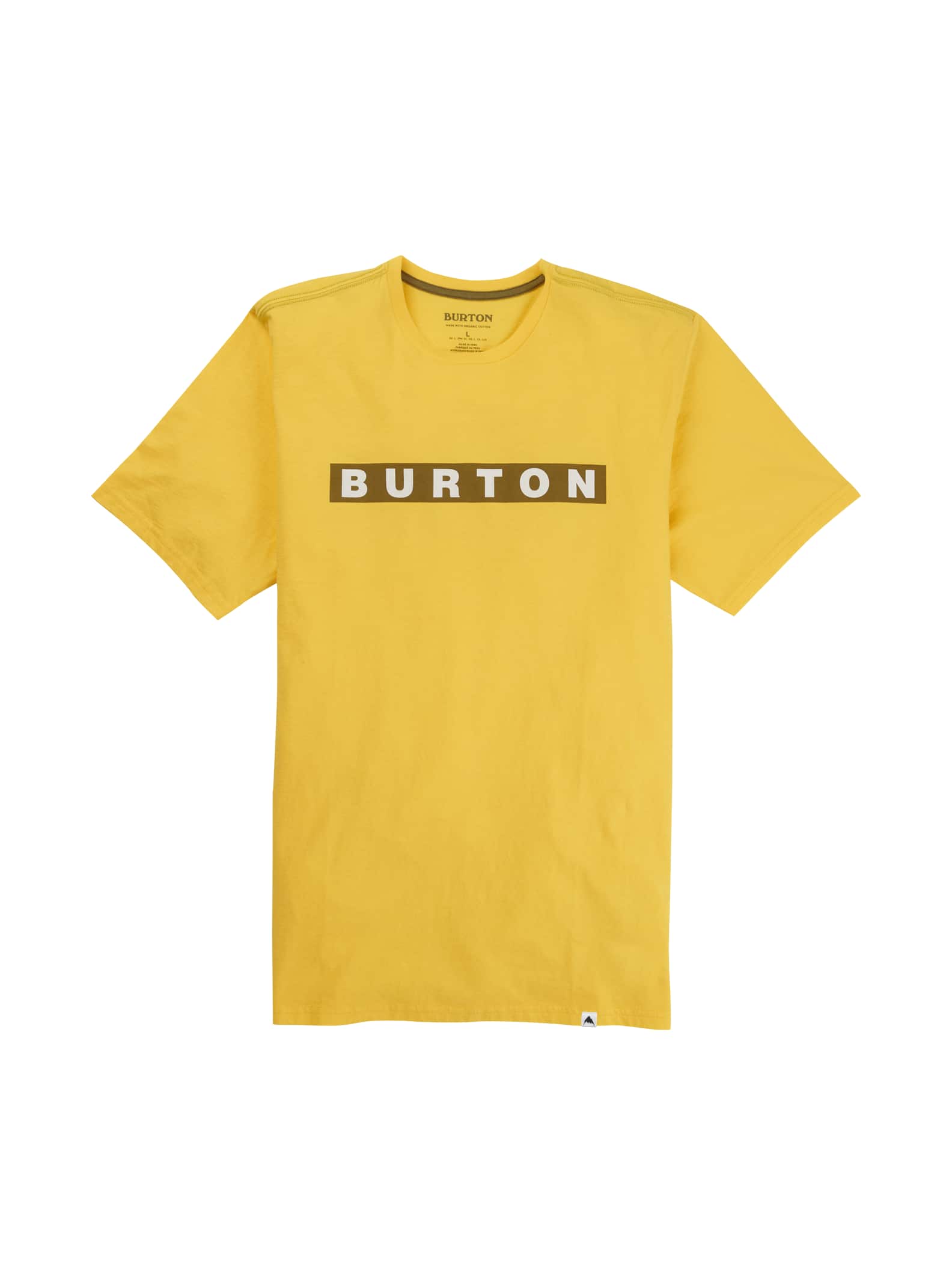 Burton - T-shirt à manches courtes Vault homme, Yellow Pepper, L