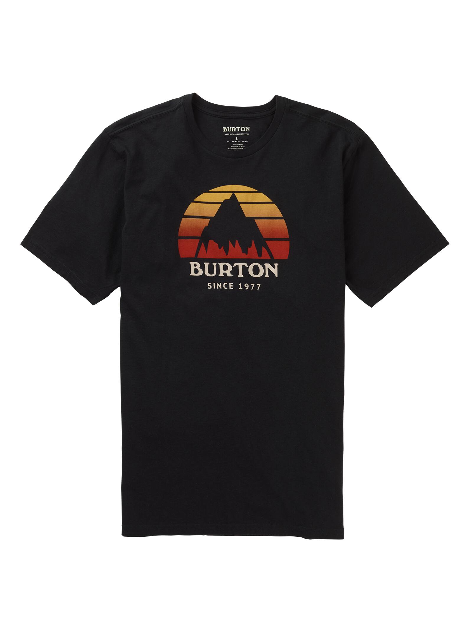 Burton - T-shirt à manches courtes Underhill, True Black, L