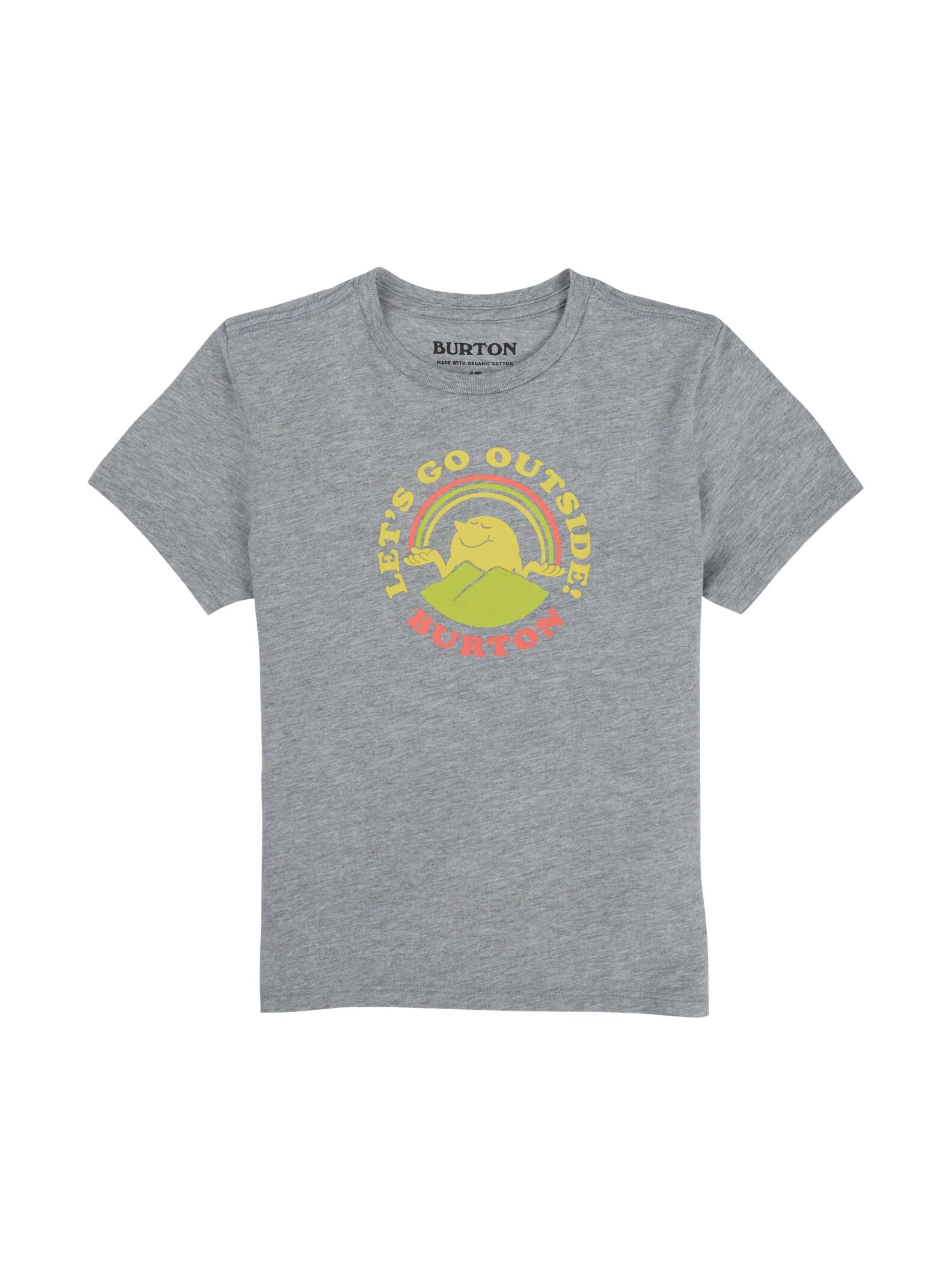 Burton - T-shirt à manches courtes bébé, Gray Heather, 4T