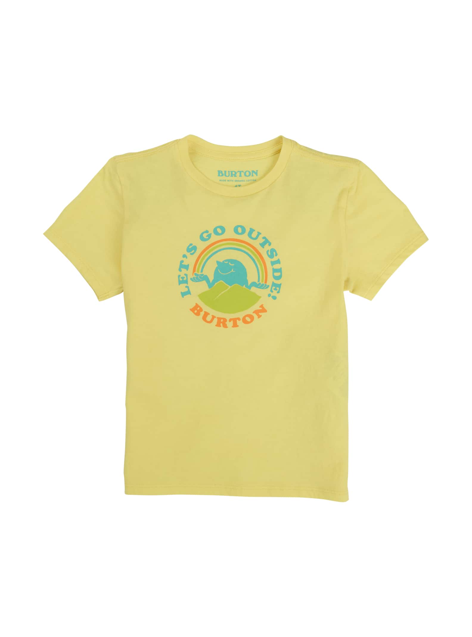 Burton - T-shirt à manches courtes bébé, Lemon Verbena, 2T