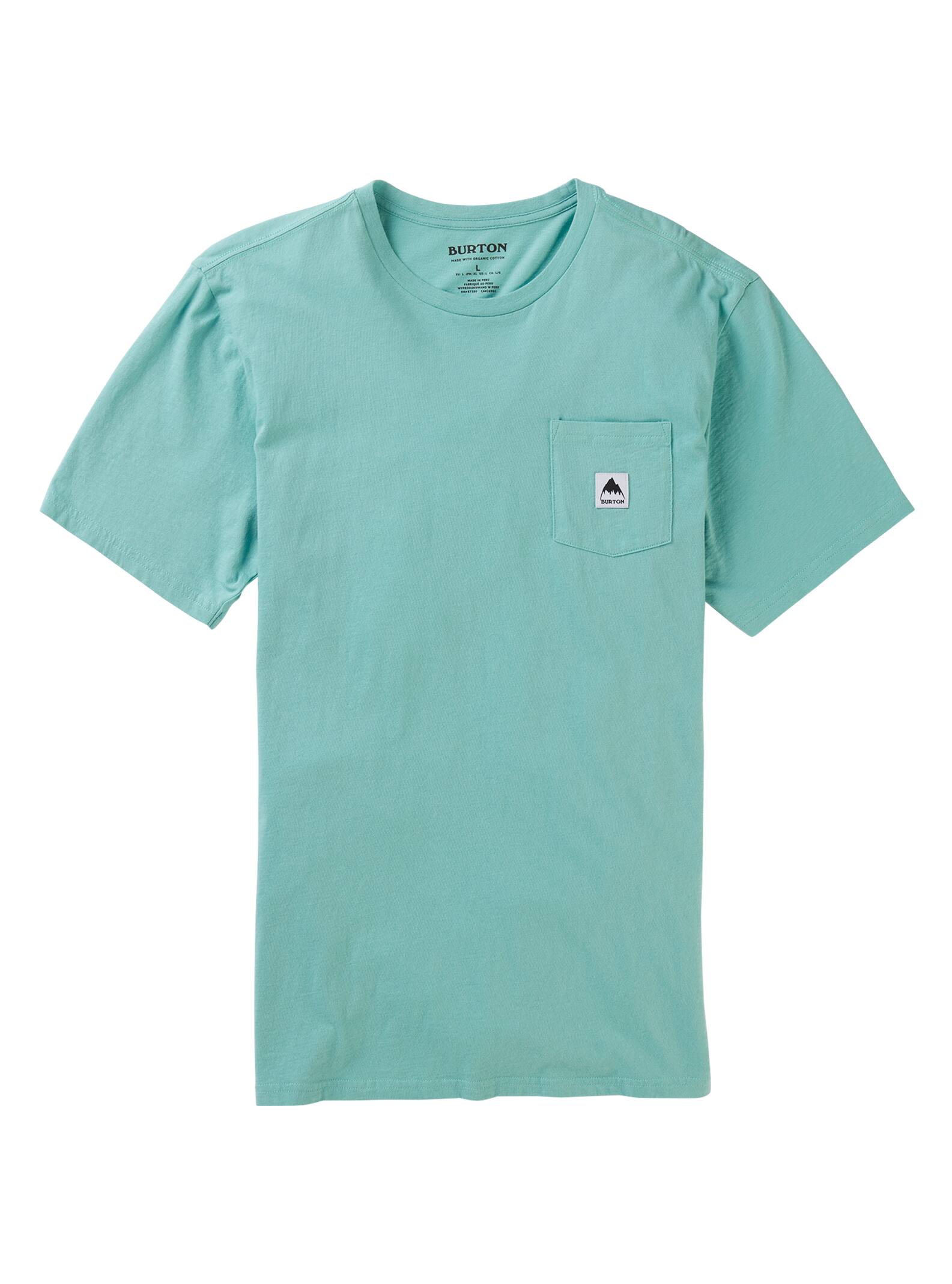 Burton - T-shirt à manches courtes Colfax Organic, Buoy Blue, L
