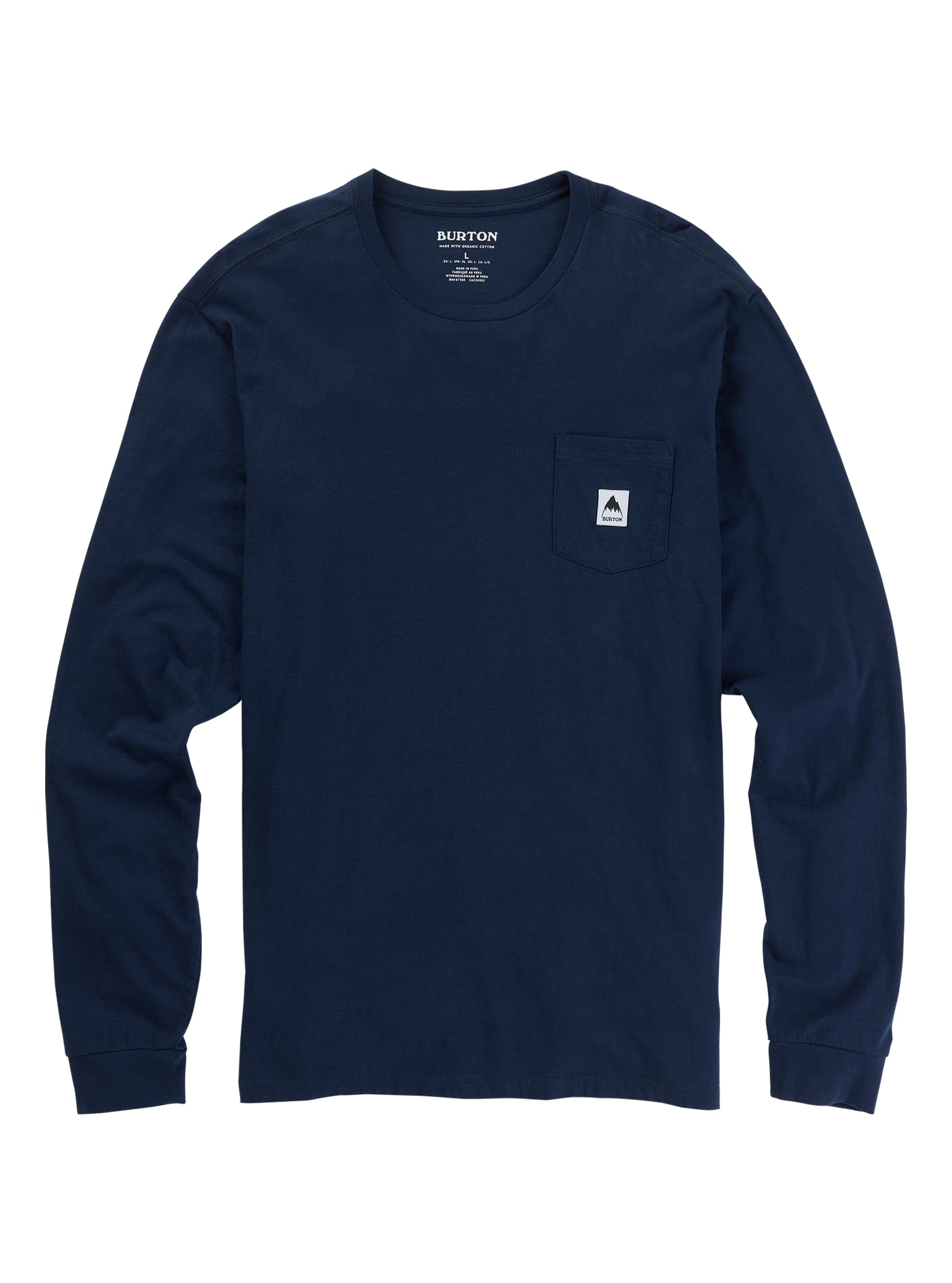 Burton - T-shirt à manches longues Colfax, Dress Blue, L