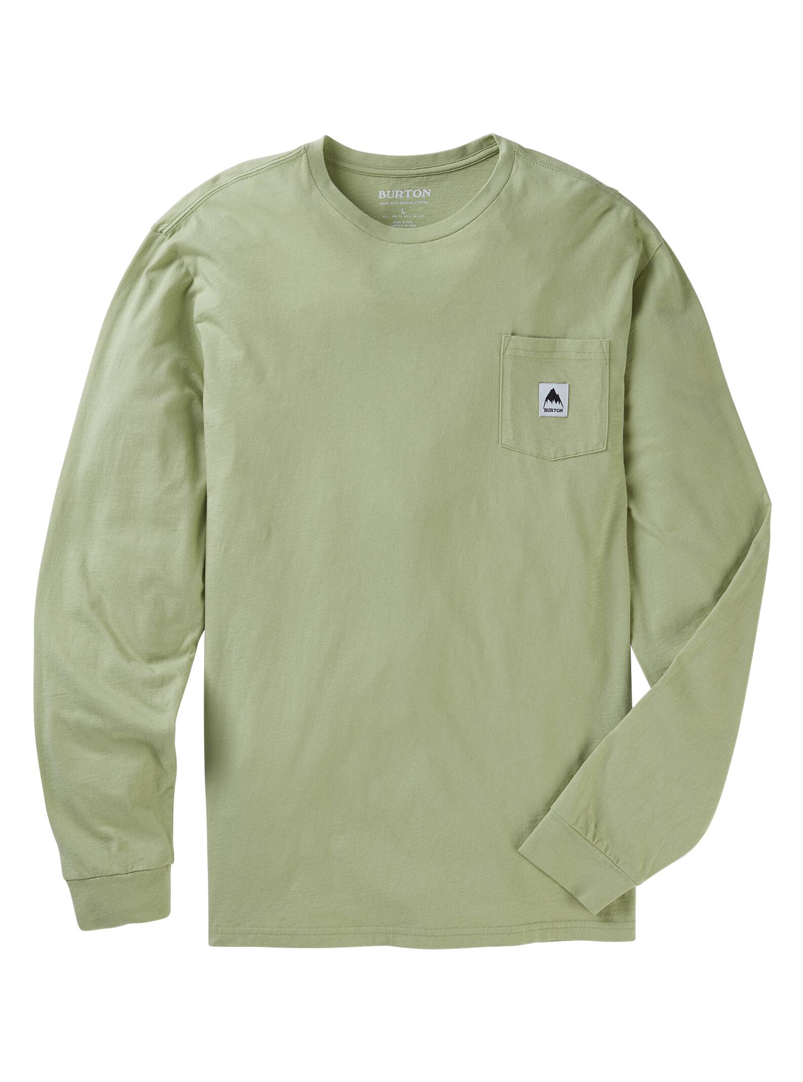 Burton - T-shirt à manches longues Colfax, Sage Green, XXS