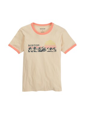Women's Burton Ashmore Short Sleeve T-Shirt shown in Cr&egrave;me Br&ucirc;l&eacute;e