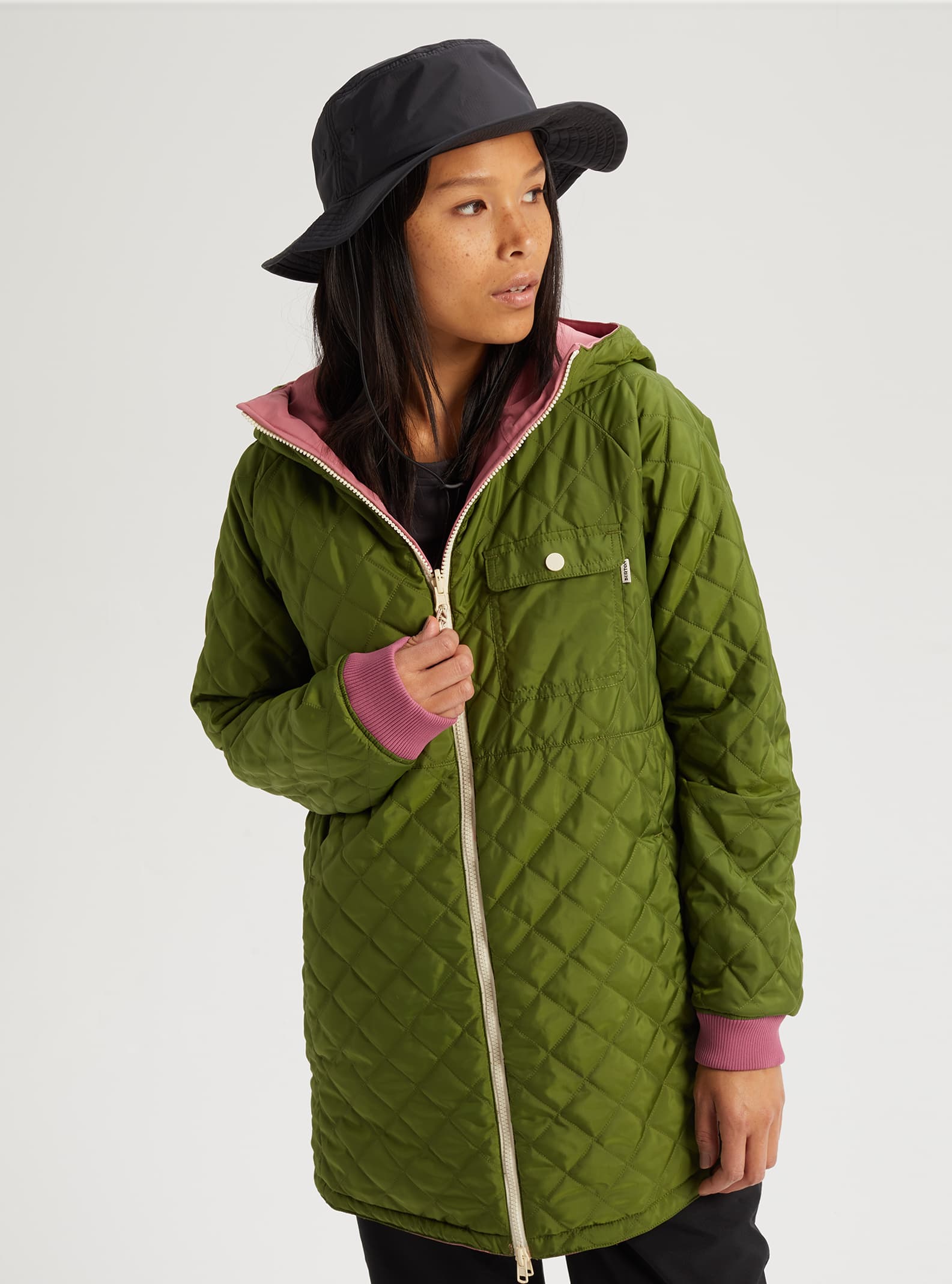Burton フード付きジャケット オリーブ Women's Burton Moondaze Jacket | Burton.com Spring 2020 US