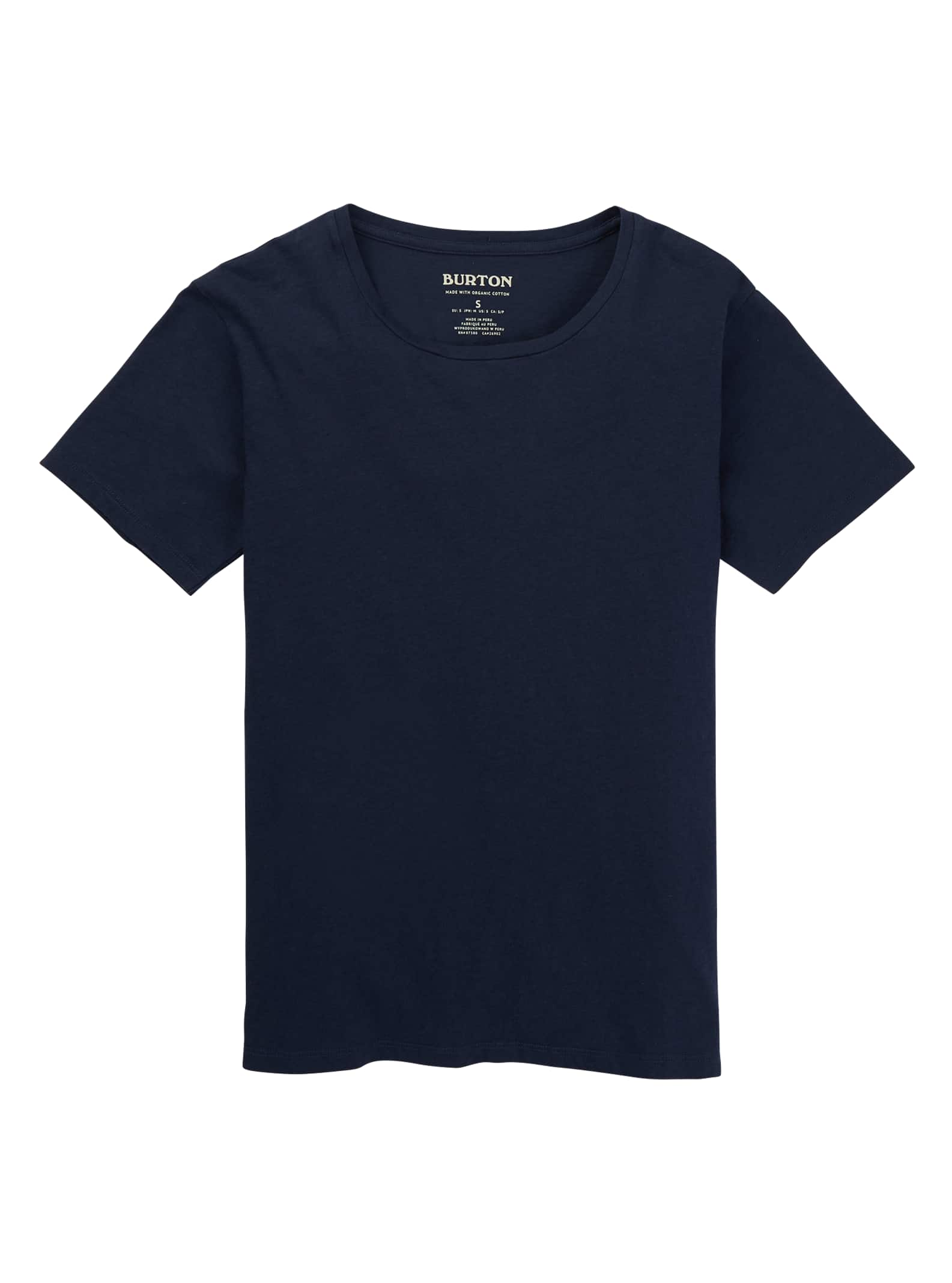 Burton - T-shirt à manches courtes Classic femme, Dress Blue, L