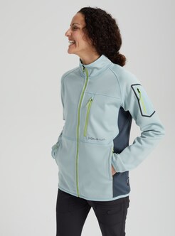 BURTON / ウェアー Burton [ak] Polartec® Grid Full-Zip Fleece | Burton.com Spring 2020 US