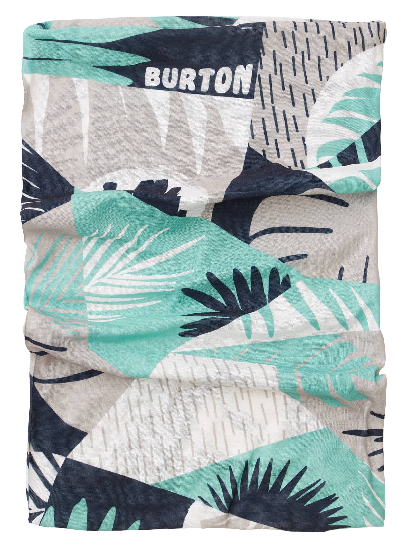 Burton - Cache-cou léger, Iron Gray Woodcut Palm, 1SZ