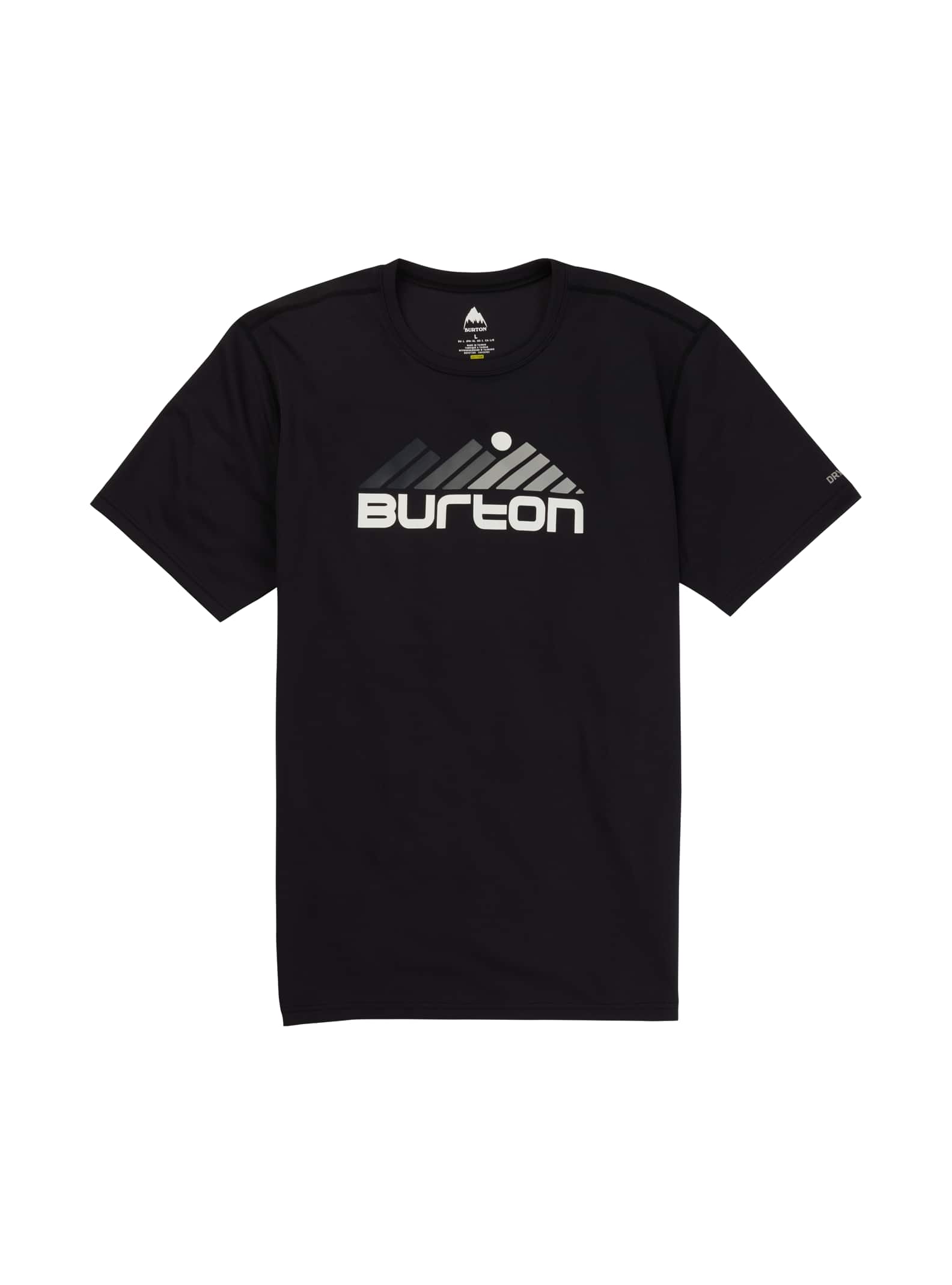 Burton - T-shirt à manches courtes Active pour homme, True Black, XS