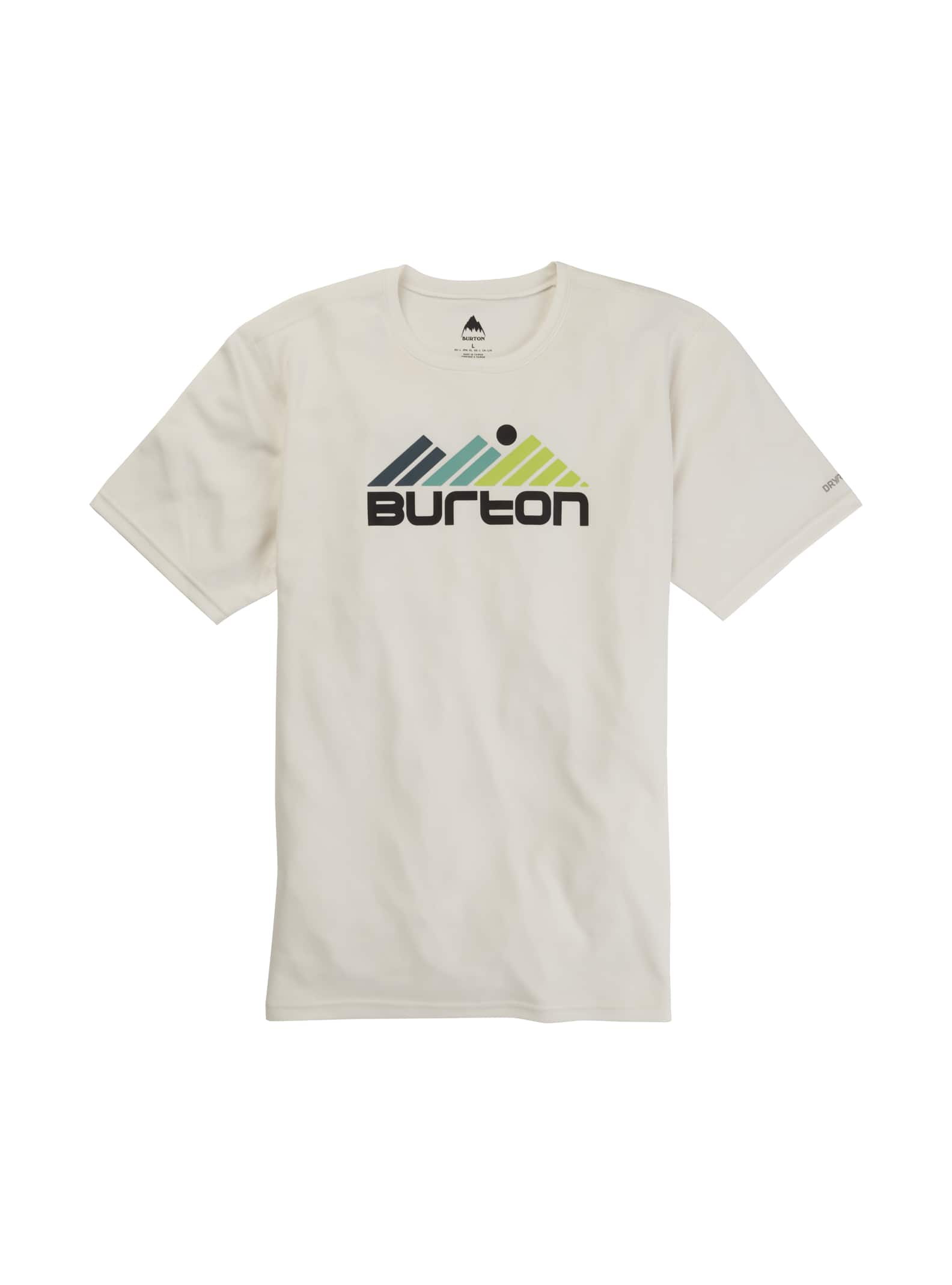 Burton - T-shirt à manches courtes Active pour homme, Stout White, L