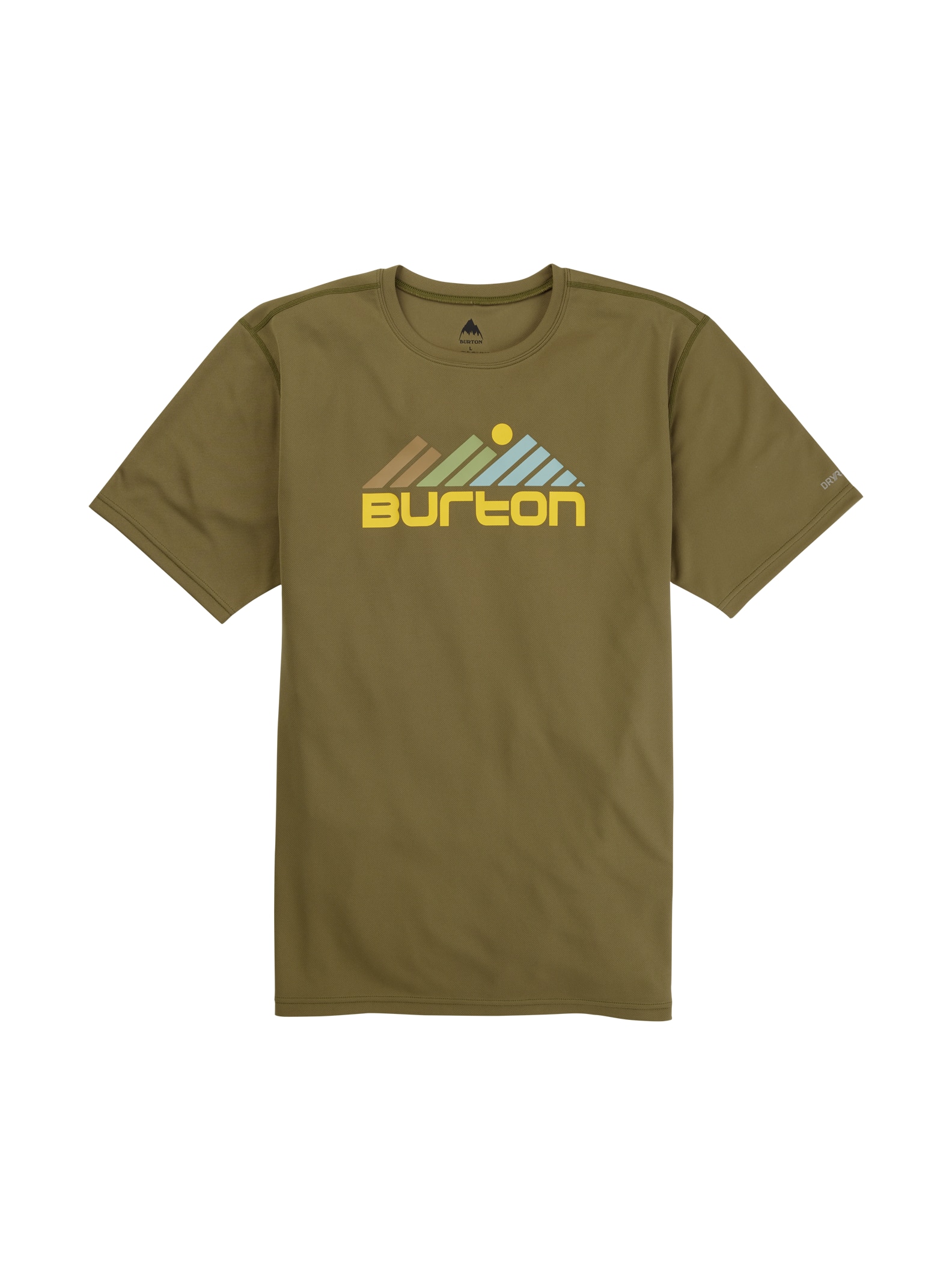 Burton - T-shirt à manches courtes Active pour homme, Martini Olive, L