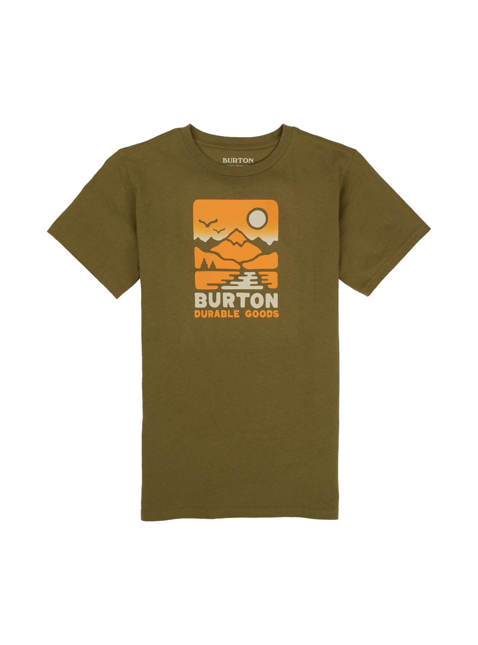 M Burton Girls Traildaze T-Shirt Peach Amber 