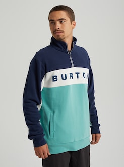 メンズ Burton ローボール 1/4ジップフリース | Burton.com Spring 2020 JP